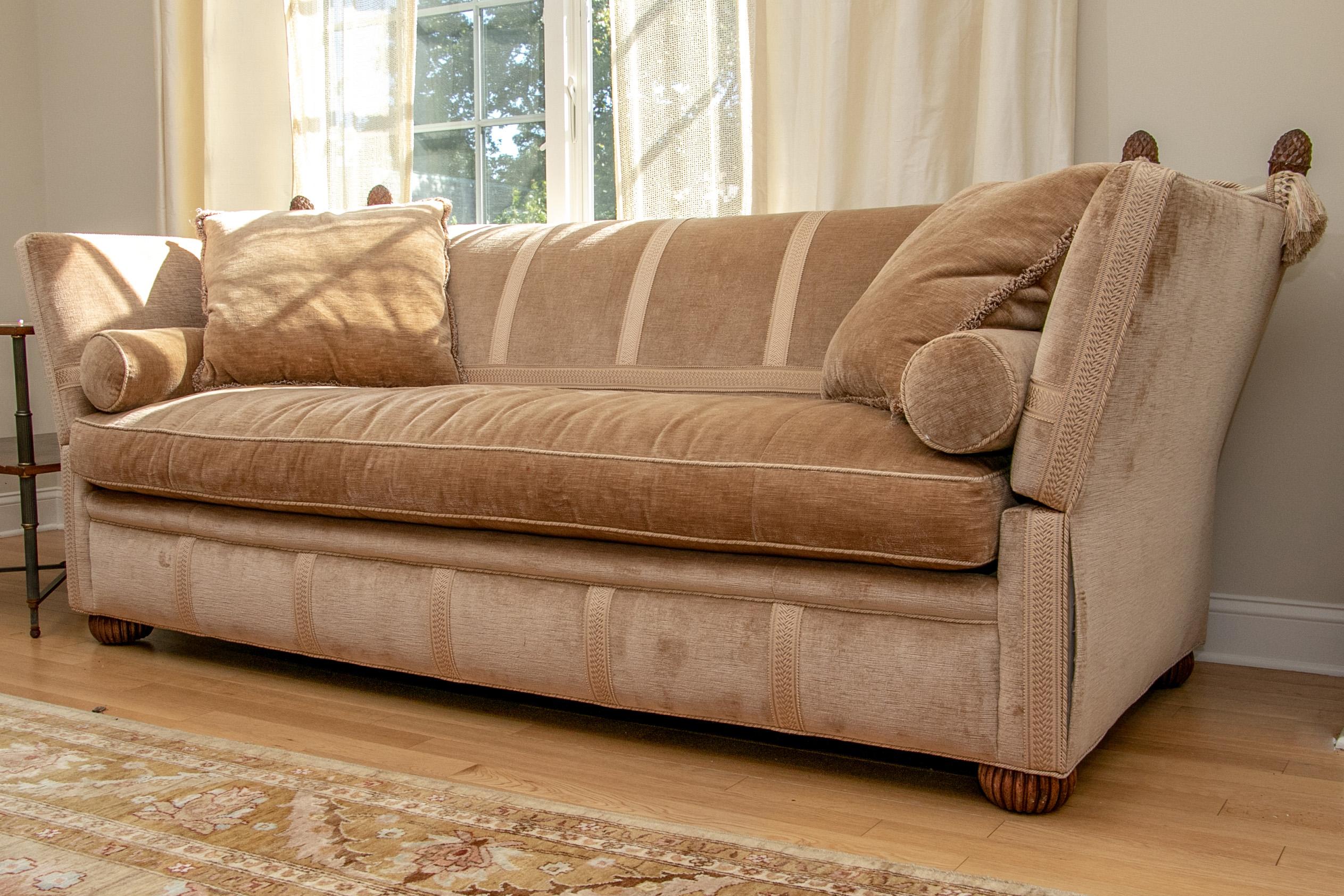 Lewis Mittman Knole-House Style Sofa with Adjustable Sides 1