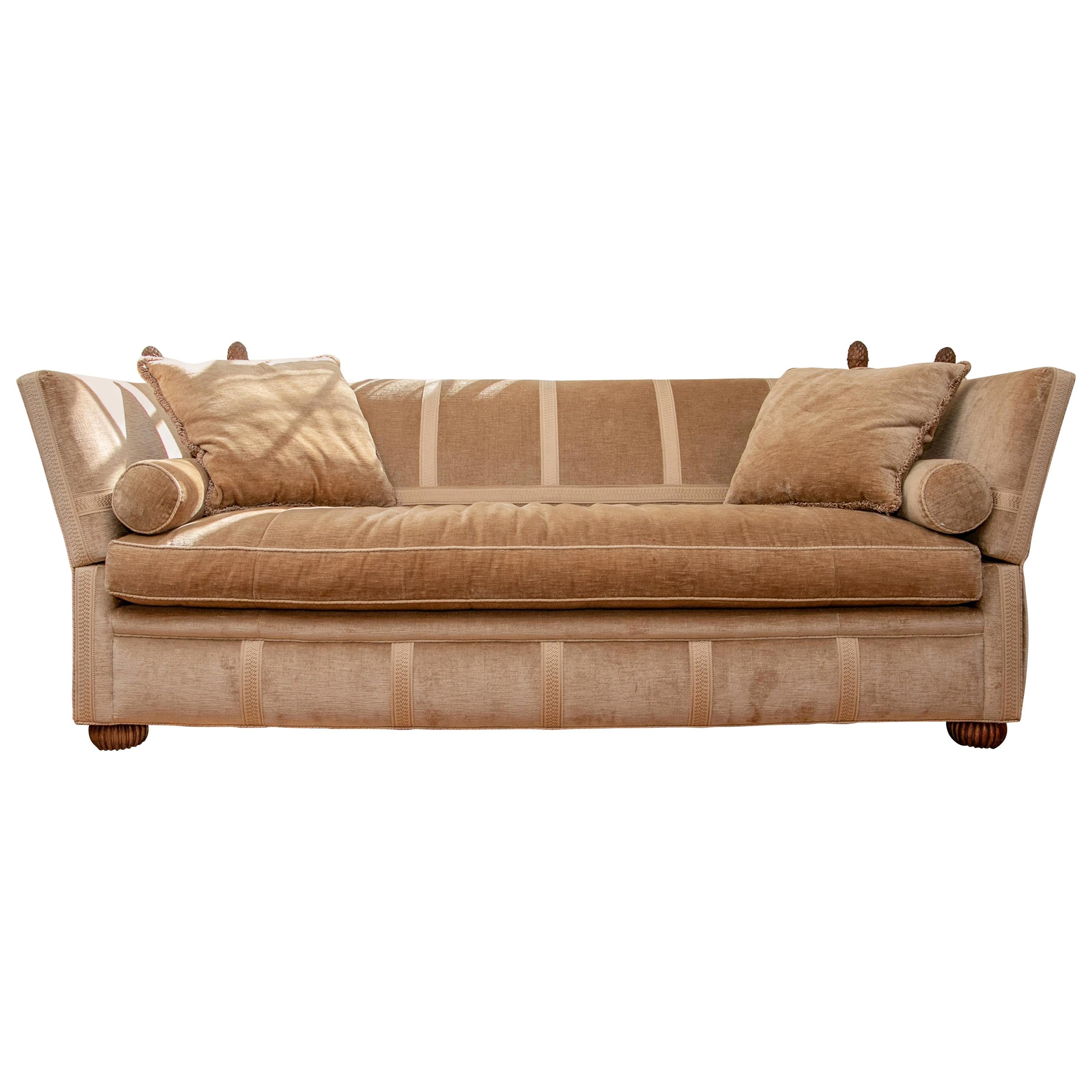 Lewis Mittman Knole-House Style Sofa with Adjustable Sides