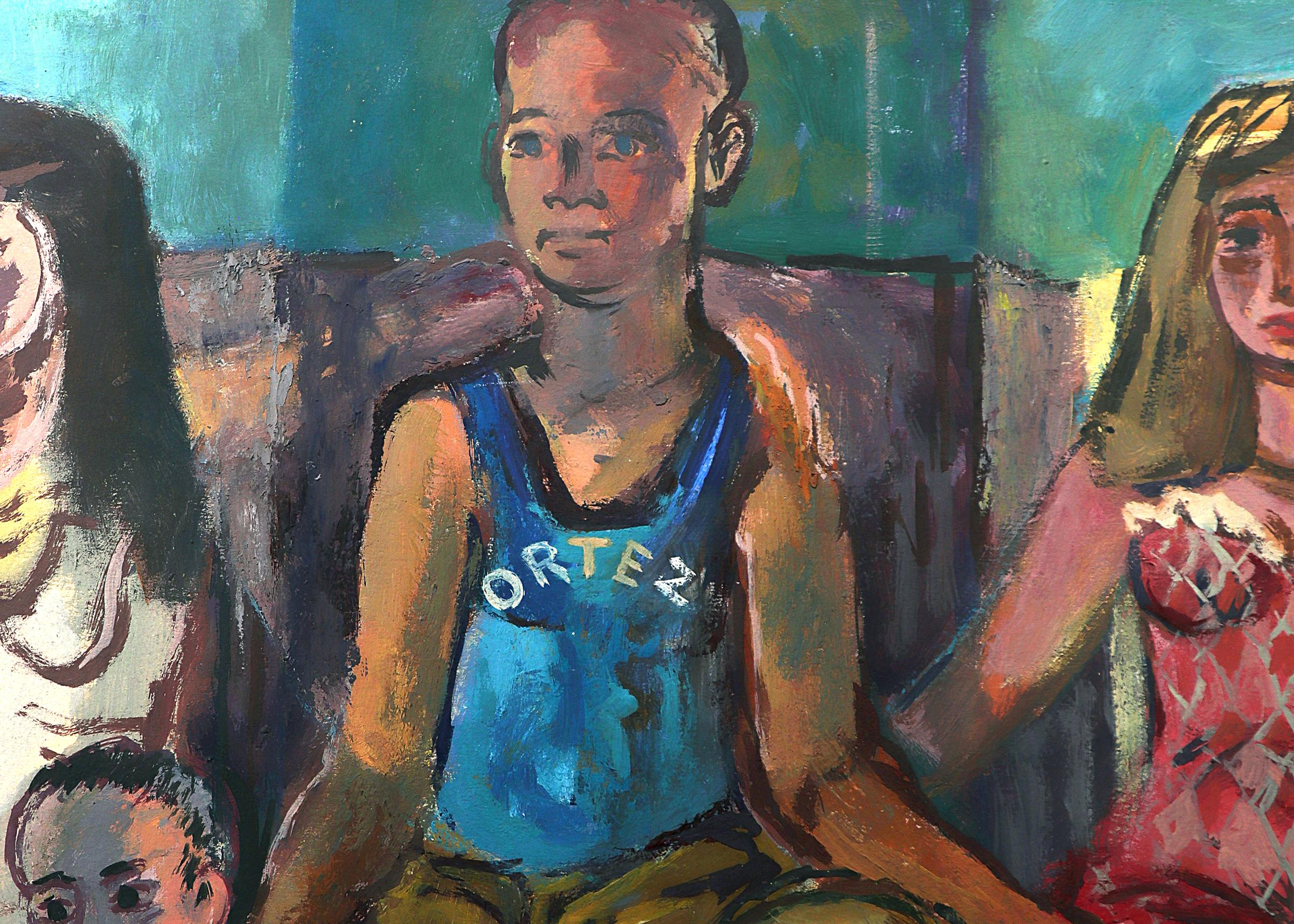 Ortez (Ritratto di famiglia modernista) è un dipinto astratto a guazzo su carta di Lewis Lee Tilley (1921-2005), realizzato nel 1947. L'opera raffigura una famiglia di cinque persone sedute insieme su un divano, immortalata in uno stile modernista.