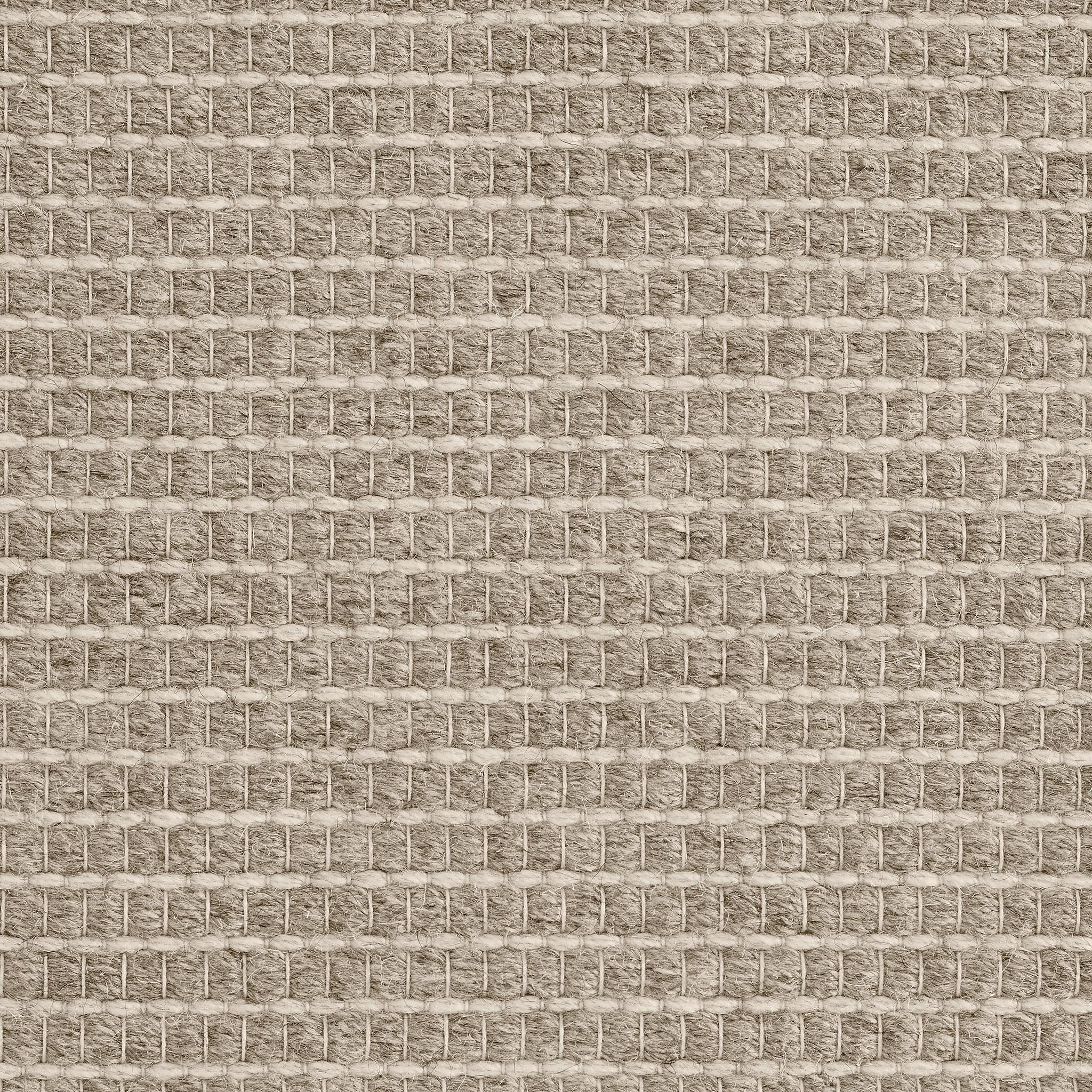 Lana Lex 8x10ft in lana cenere con design a coste, tappeto di lusso tessuto a mano in vendita