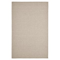 Lex 9x12ft ash wool ribs design luxury handwoven rug (tapis de luxe tissé à la main)