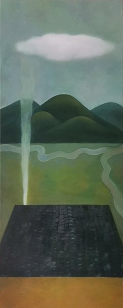 Chinese Contemporary Art by Lexi Caiqin - Cooking Smoke and Clouds