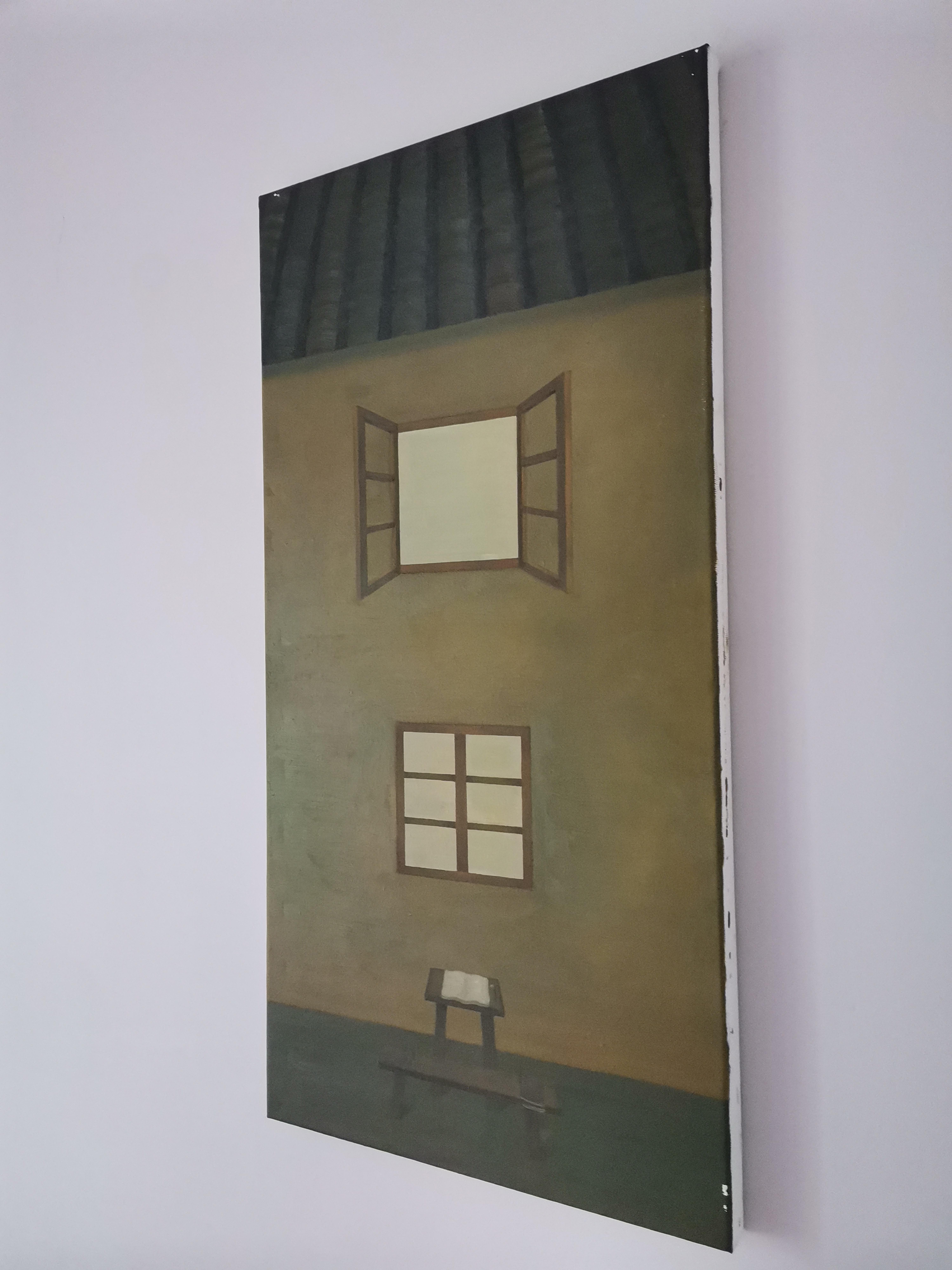 Zeitgenössische chinesische Kunst von Lexi Caiqin - Hausaufgaben machen im Angebot 4