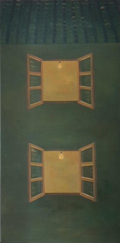 Chinese Contemporary Art by Lexi Caiqin - Downstairs and Upstairs