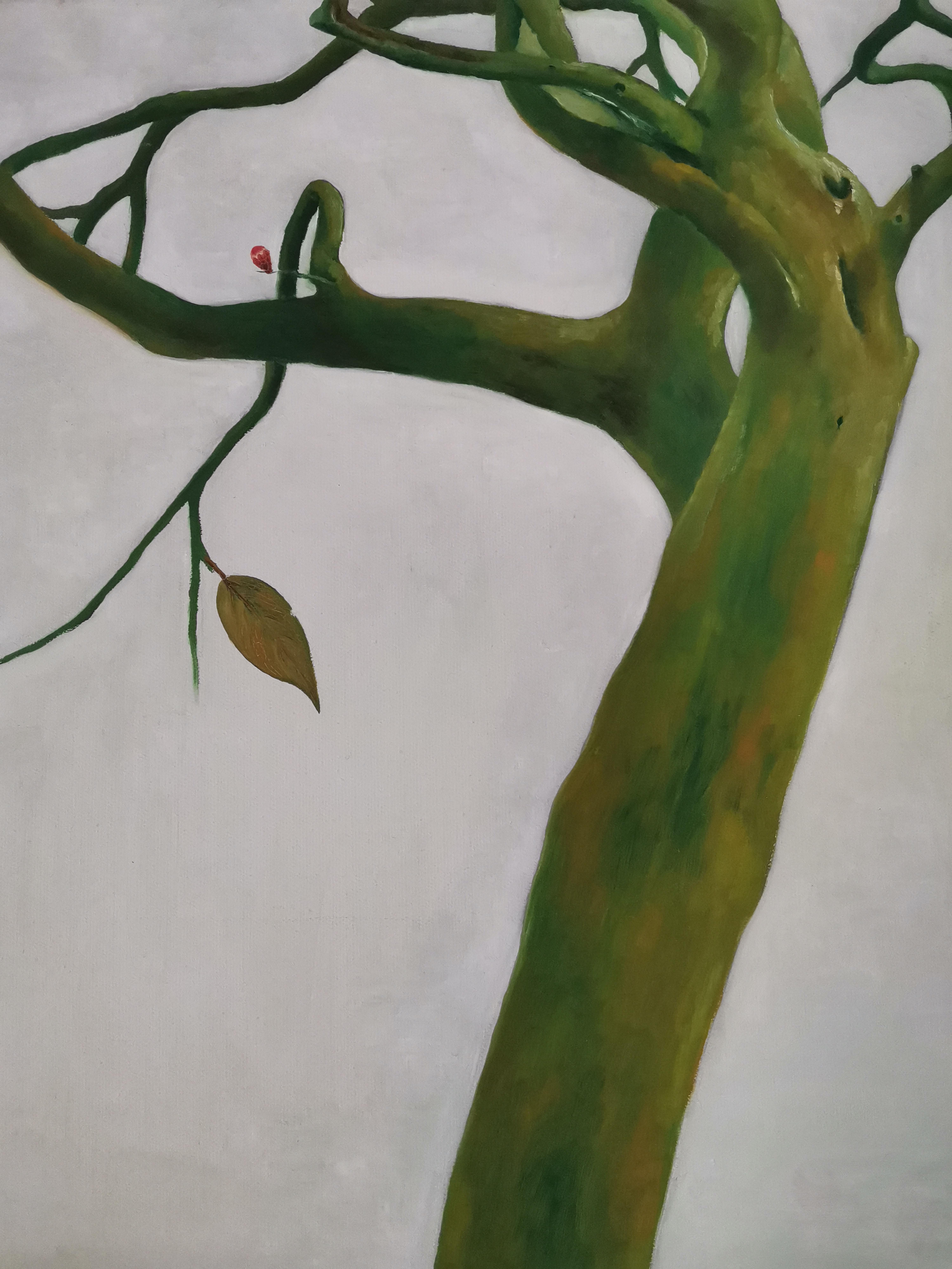 Arte contemporáneo chino de Lexi Caiqin - Sueño de primavera en venta 3