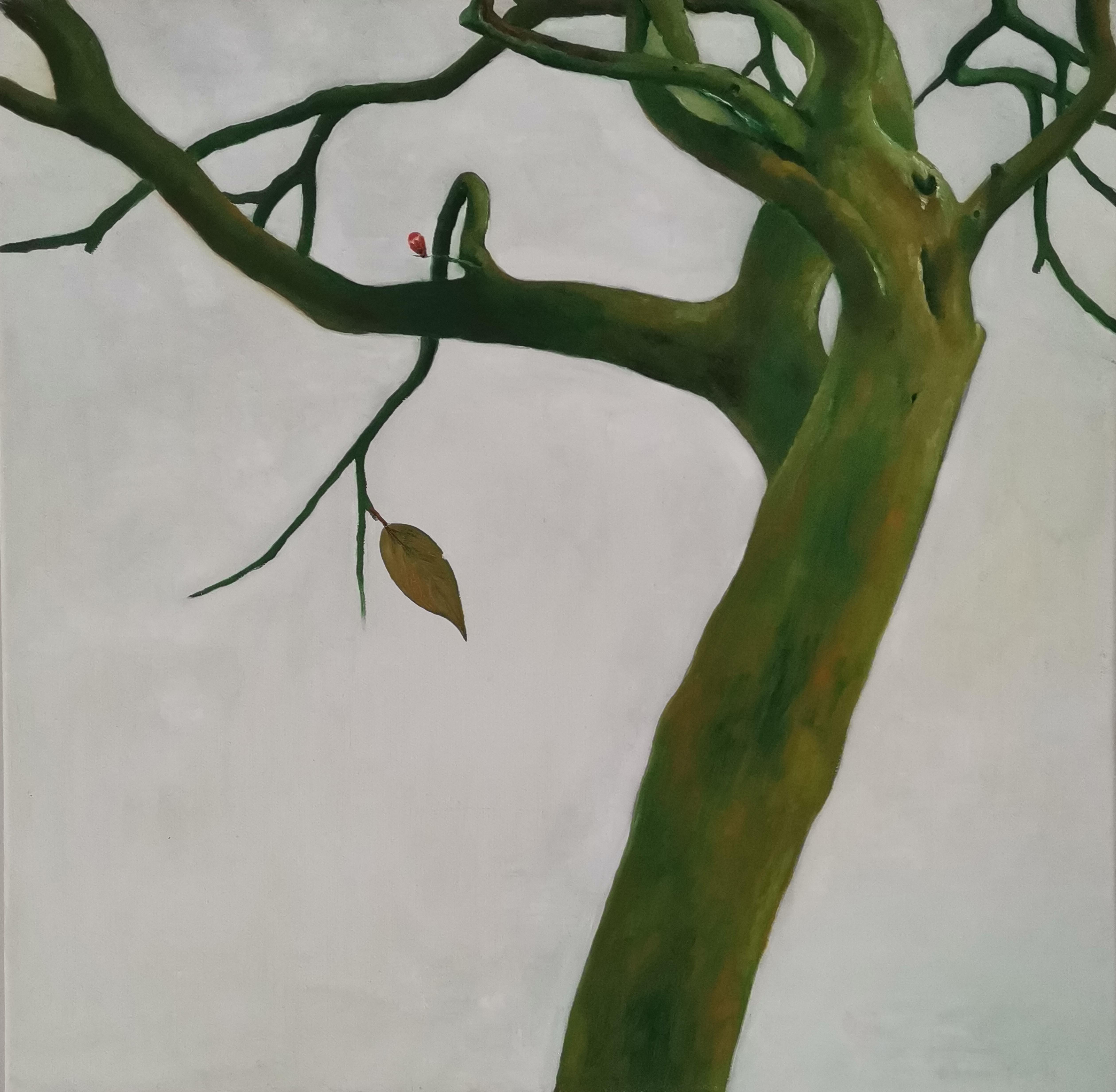 Óleo sobre lienzo

Lexi Caiqin o Ding Caiqin es una artista china nacida en 1987 que vive y trabaja en Nantong. Jiangsu, en China. Nació en el pueblo de Daoxiang, construido alrededor de la Fábrica Estatal de Té de Daoxiang en 1958. La aldea de
