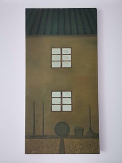 Arte contemporáneo chino de Lexi Caiqin - Secando arroz