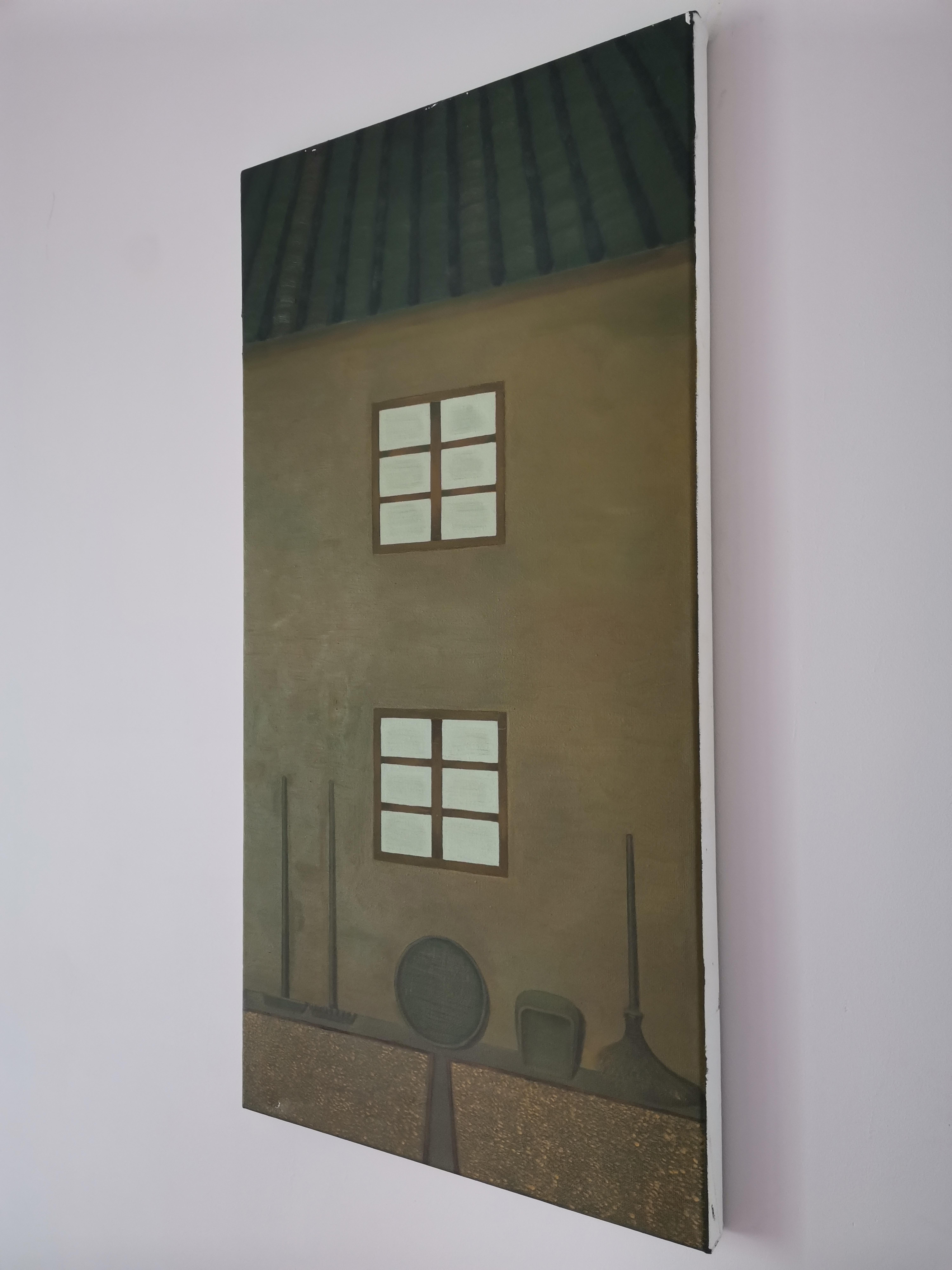 Arte contemporanea cinese di Lexi Caiqin - Essiccazione del riso in vendita 3