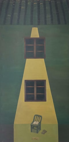 Chinese Contemporary Art by Lexi Caiqin - Night Reading