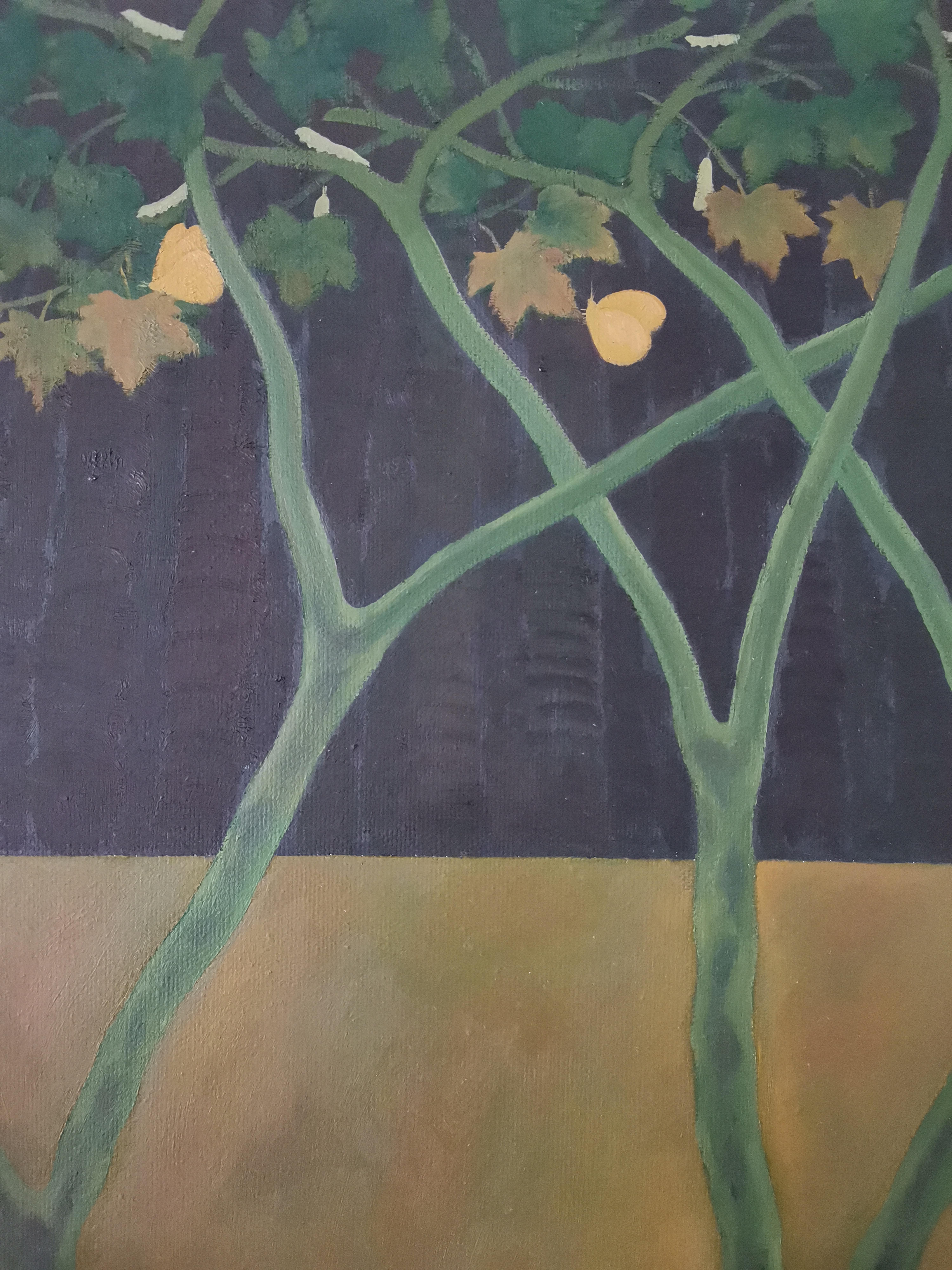 Art contemporain chinois de Lexi Caiqin - The Sycamore Tree Behind the House en vente 2