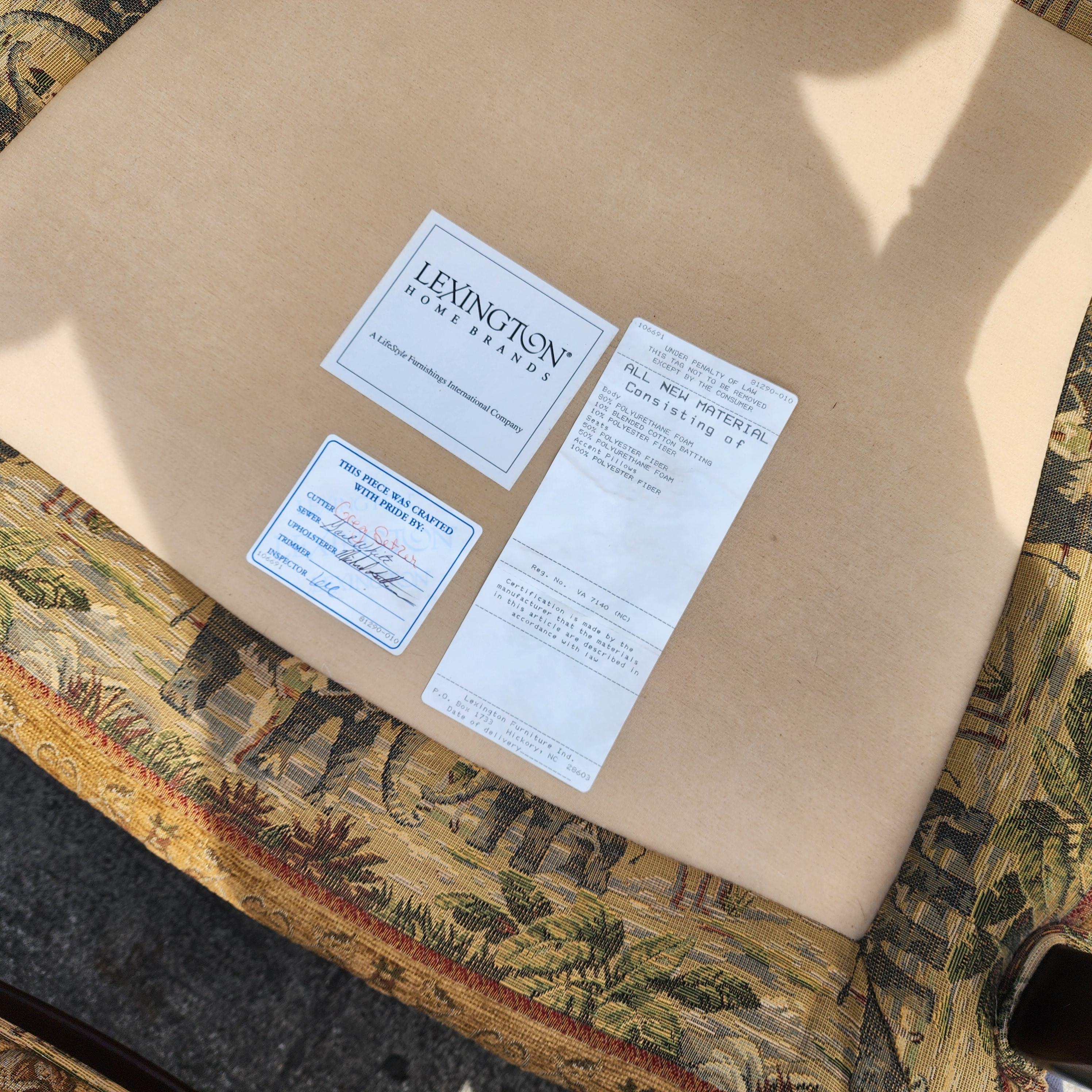 Lexington Sessel Asiatisch-afrikanischer Stil Elefanten Affen im Angebot 11