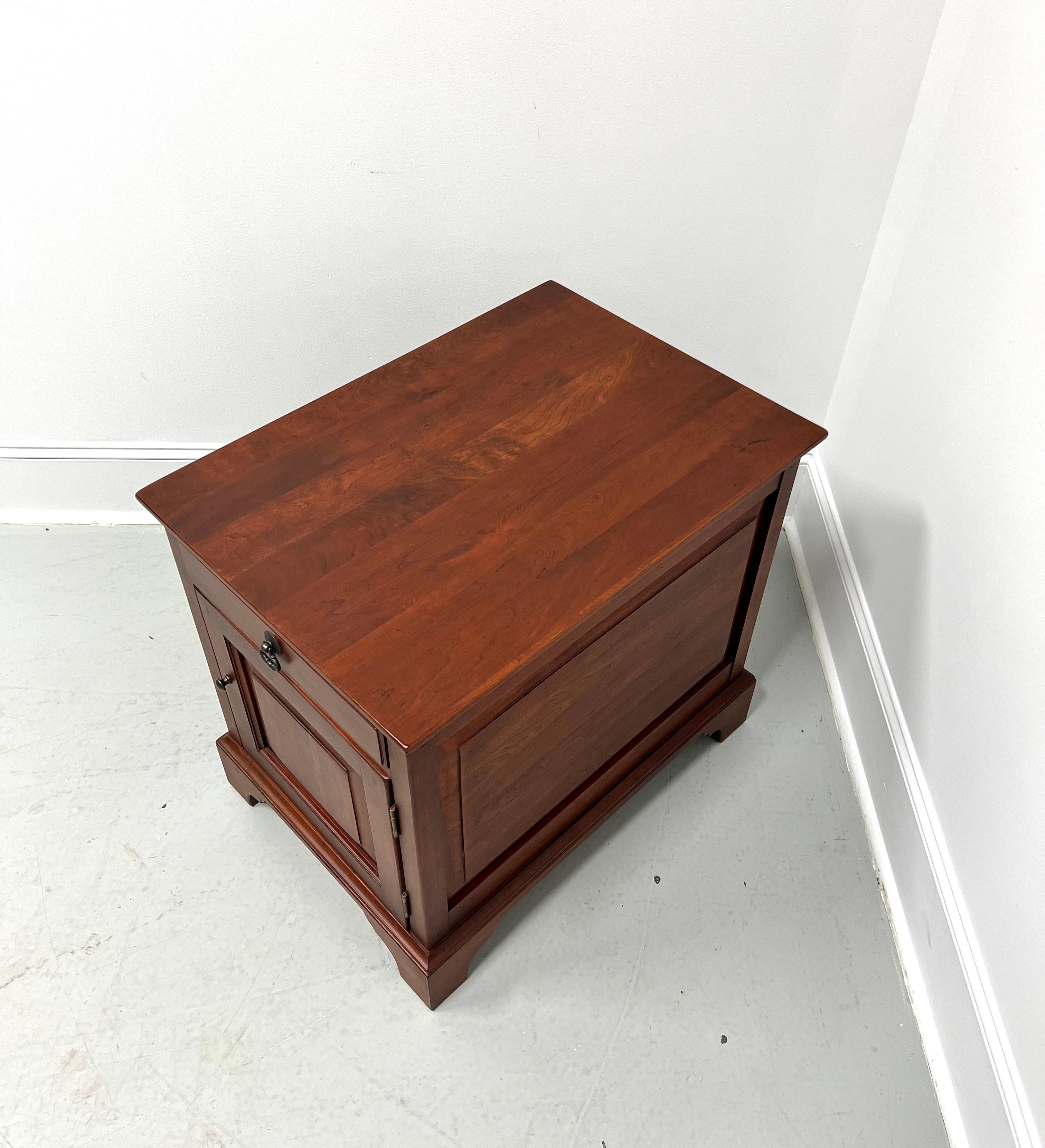 Arts and Crafts LEXINGTON BOB TIMBERLAKE Cherry Arts & Crafts Cabinet End Side Table For Sale