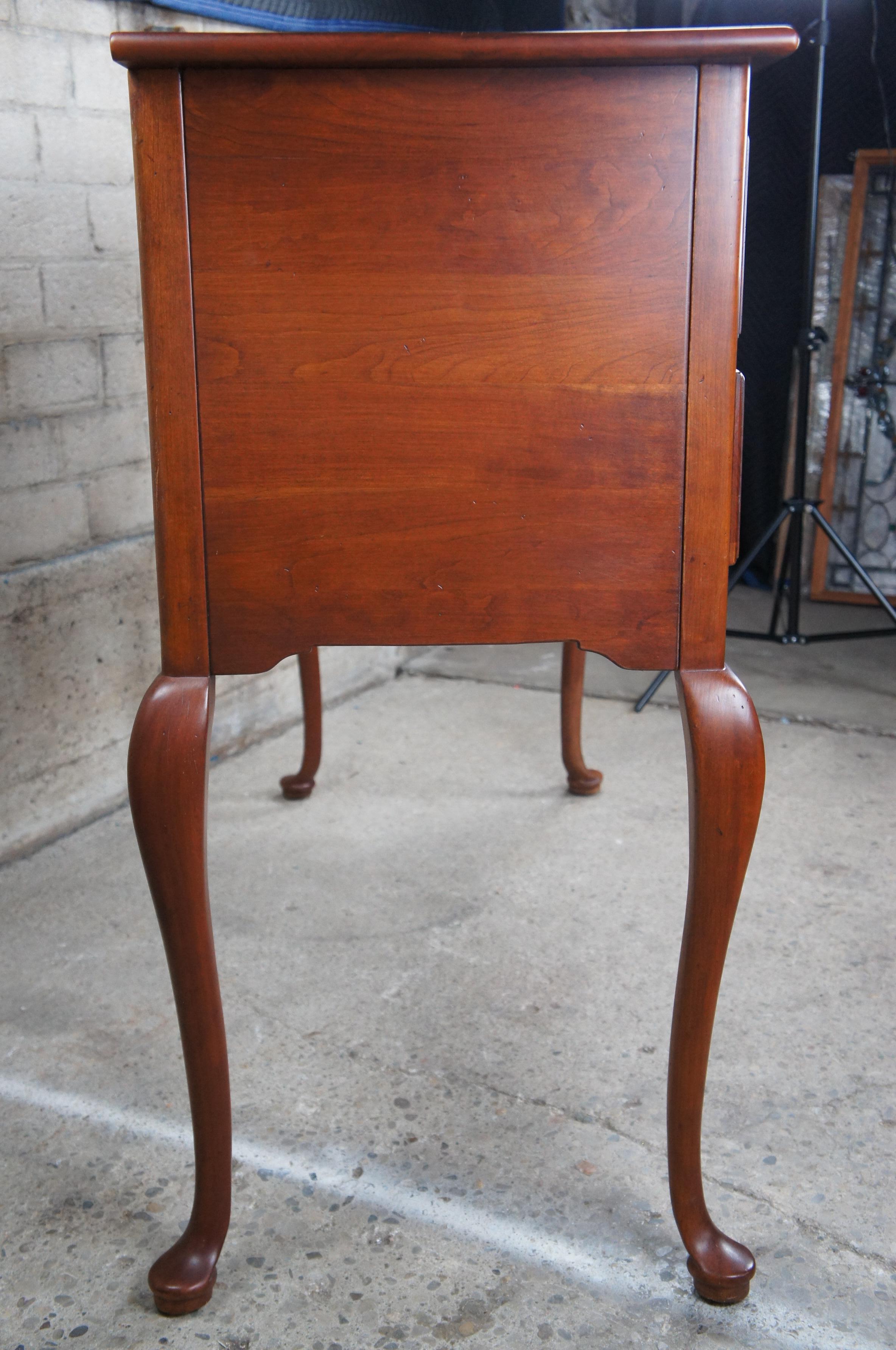 Late 20th Century Lexington Bob Timberlake Cherry Queen Anne Huntboard Buffet Sideboard Server