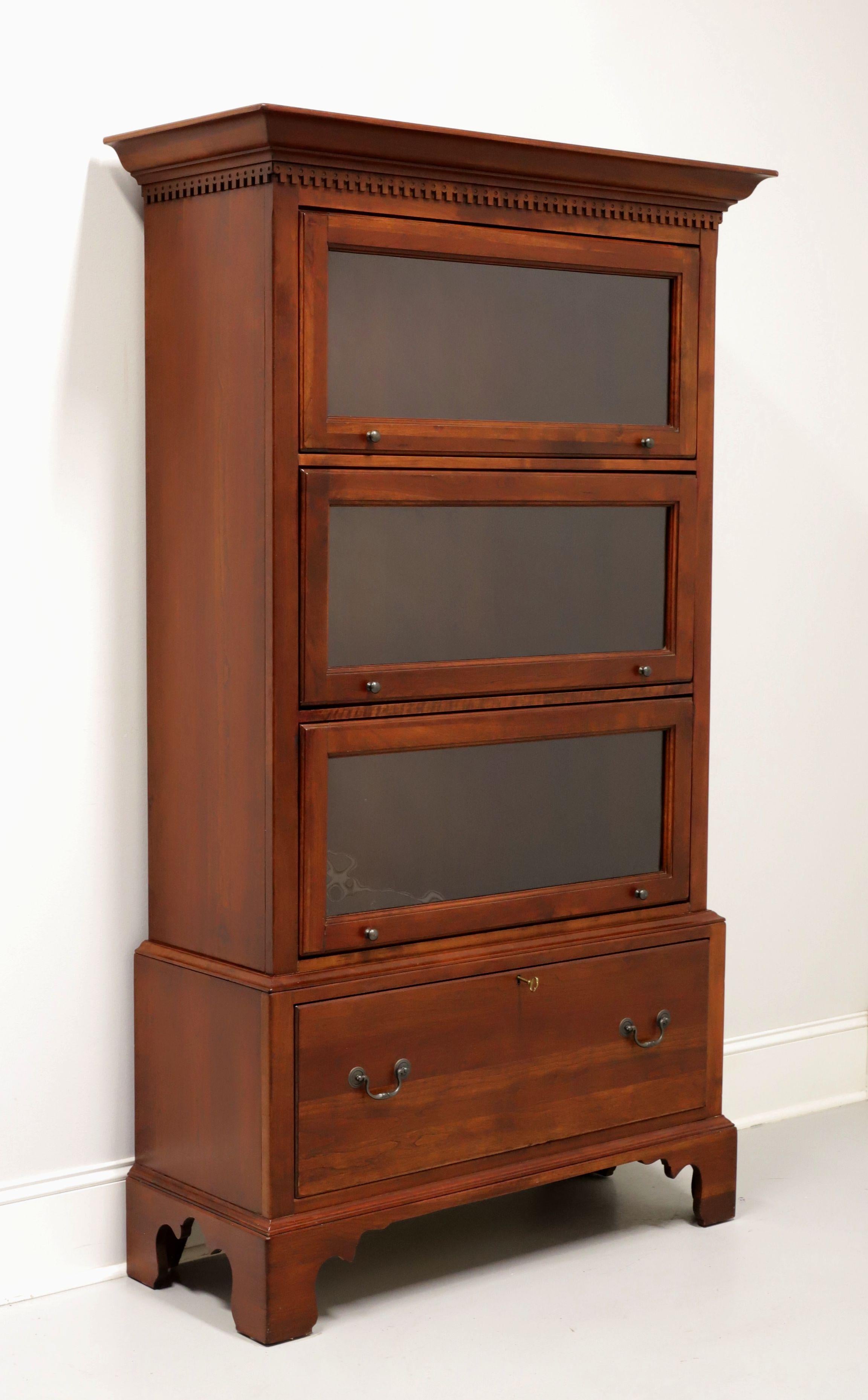 LEXINGTON Bob Timberlake Solid Cherry Chippendale Barrister Bookcase 5