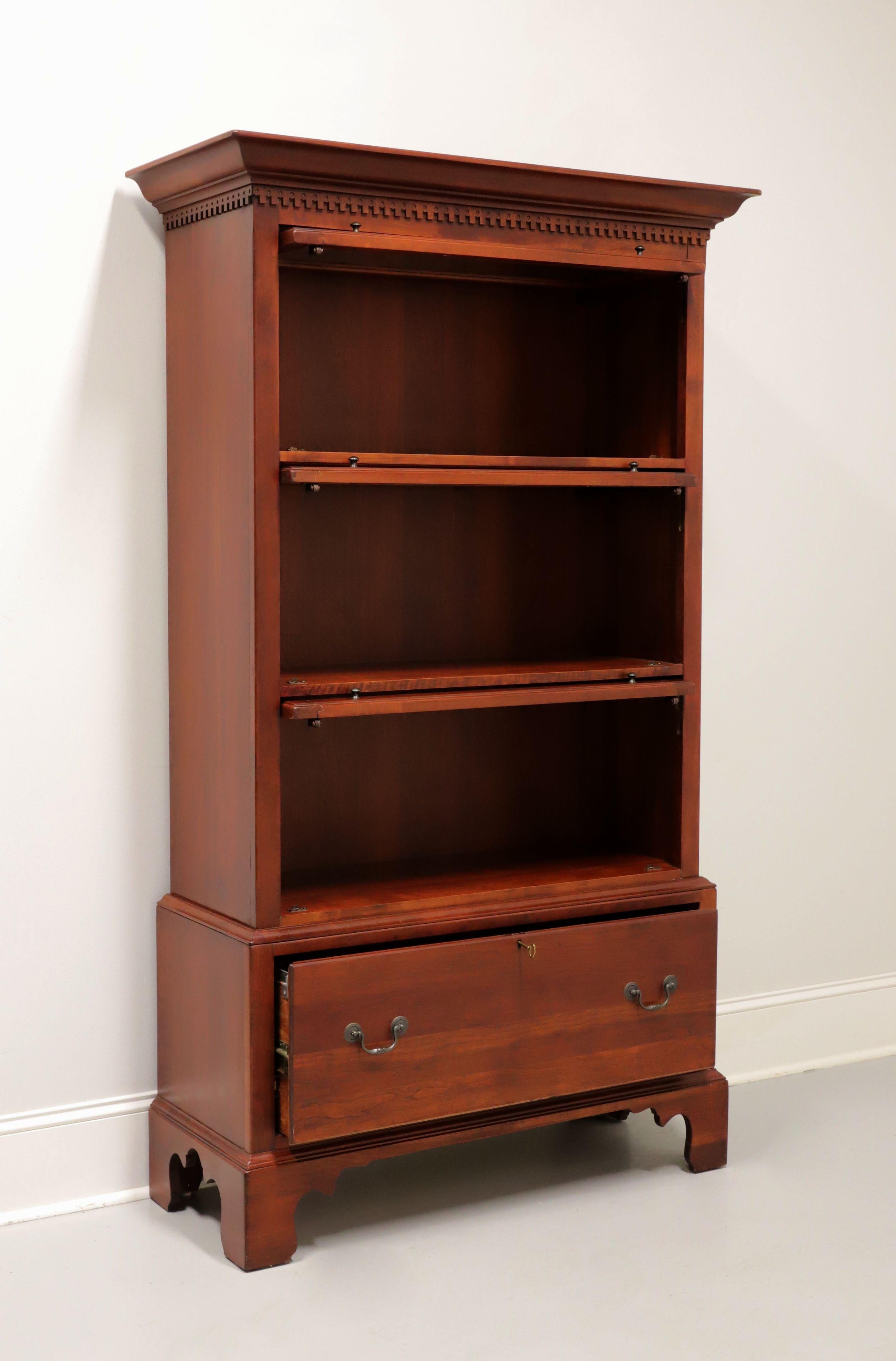barrister bookcase cherry