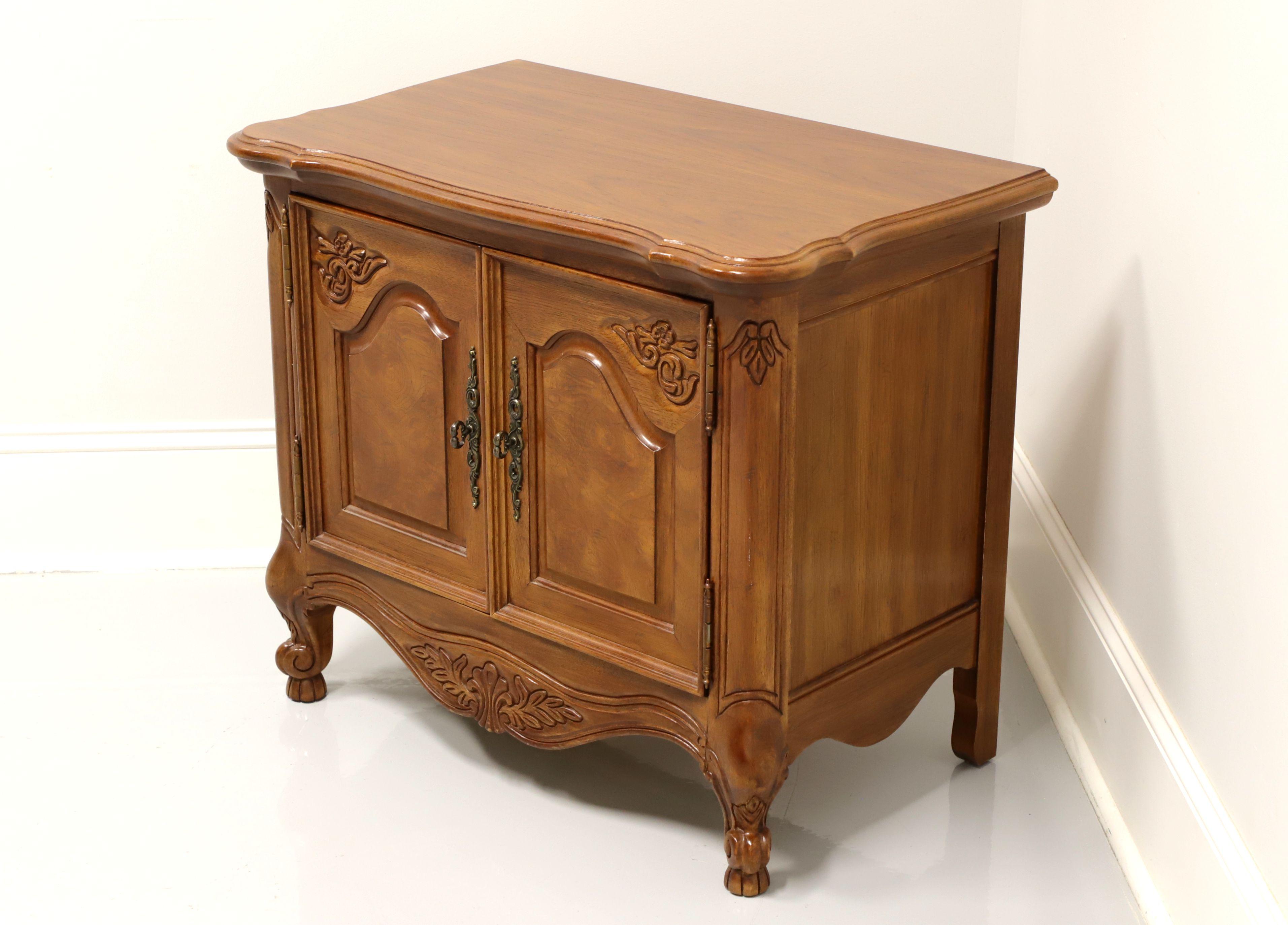 French Walnut Night Stand//CONTACT 4 SHIPPING QUOTE