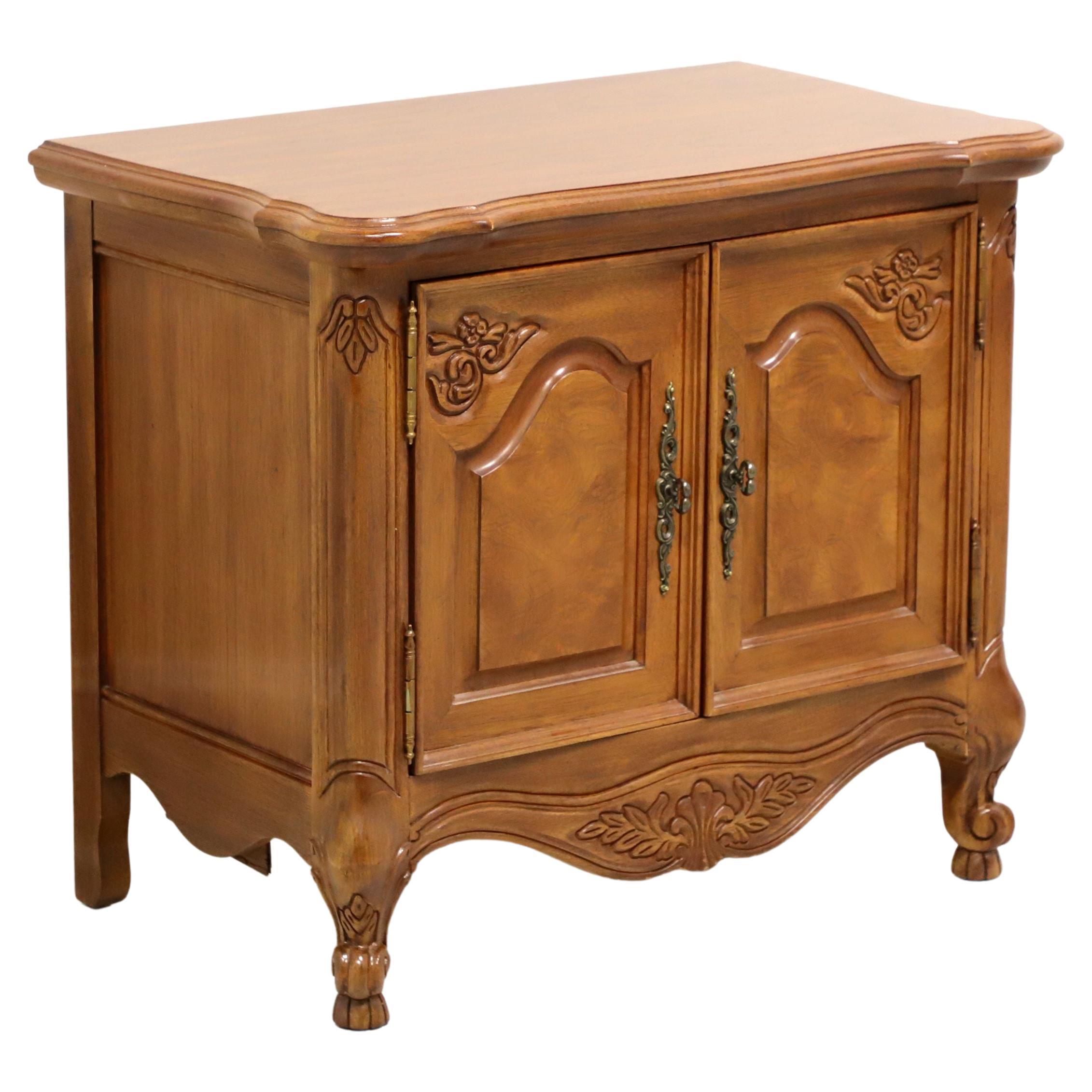French Walnut Night Stand//CONTACT 4 SHIPPING QUOTE