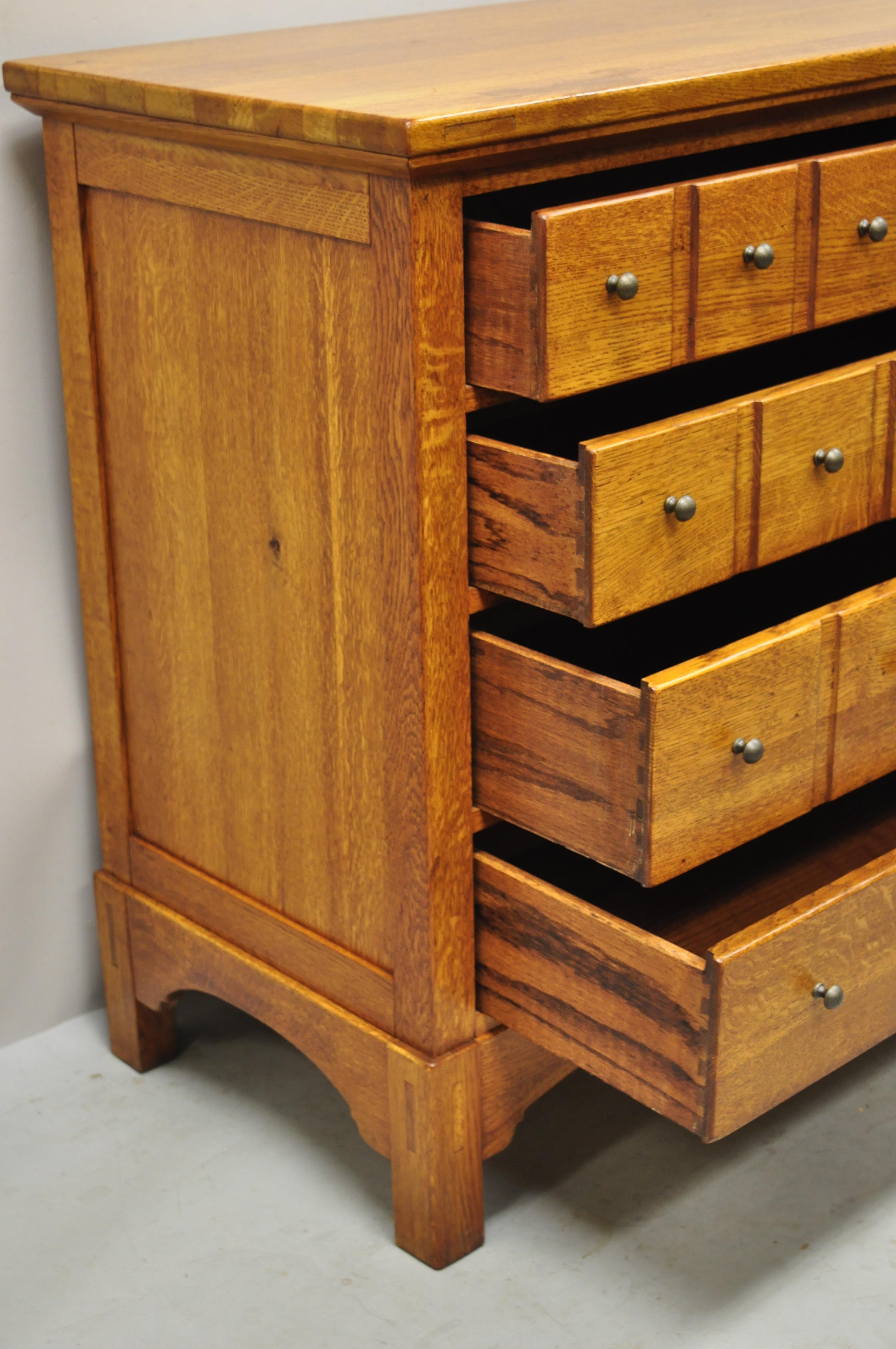 North American Lexington Furniture Bob Timberlake Arts Crafts Collection Oak Wood Dresser Chest