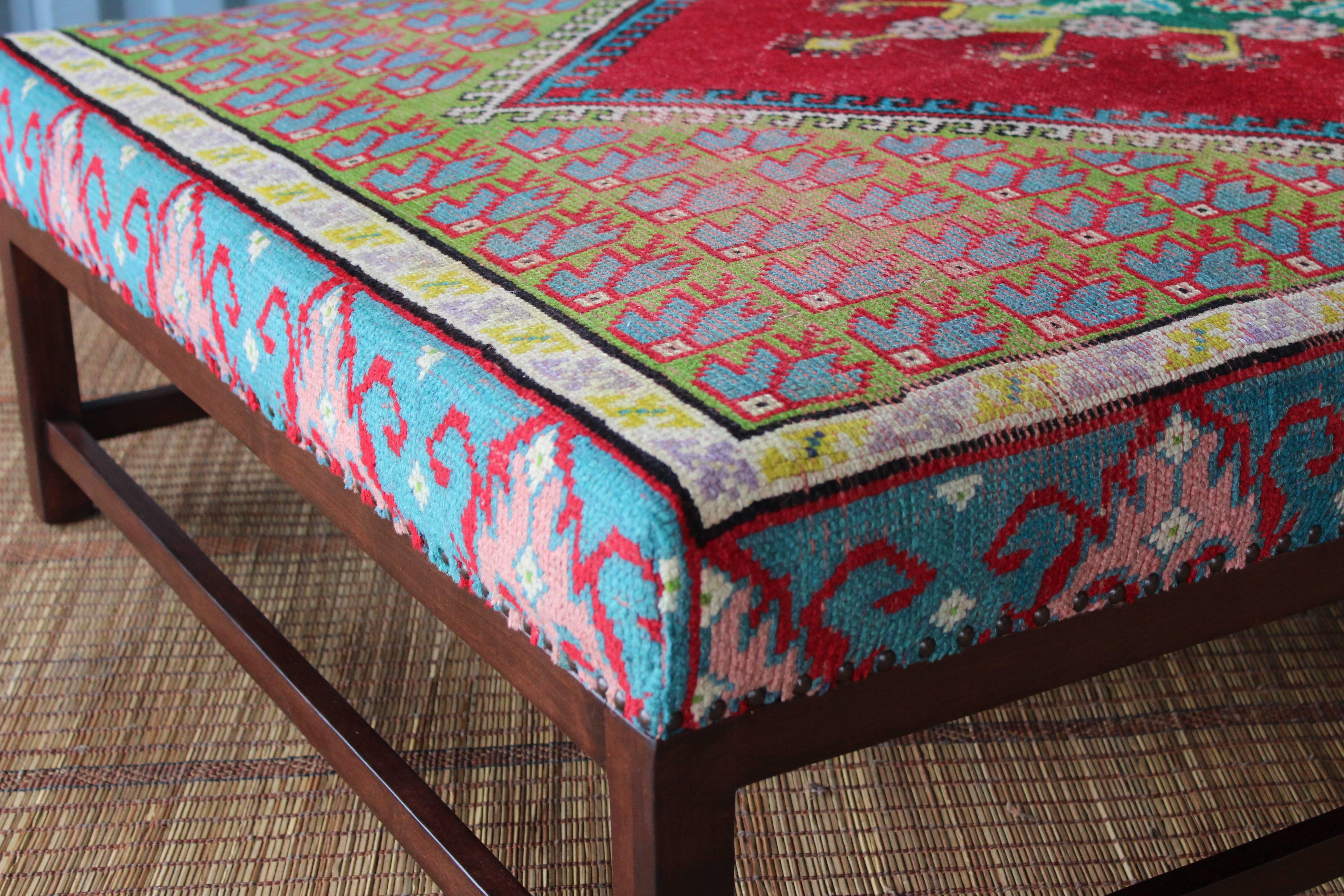 American Lexington Ottoman by Hollywood at Home
