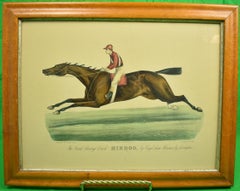 Antique The Great Racing Crack HINDOO, by Virgil, dam Florence, by Lexington