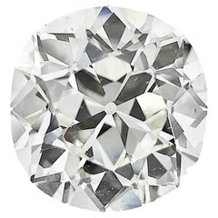 Diamant taille brillant coussin antique taille vieille mine certifié LFG 2,12 J/VVS2