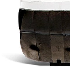 Glasskulptur-Skulptur Discreet presence