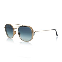 L.G.R., Alagi Metall-Sonnenbrille in Gold