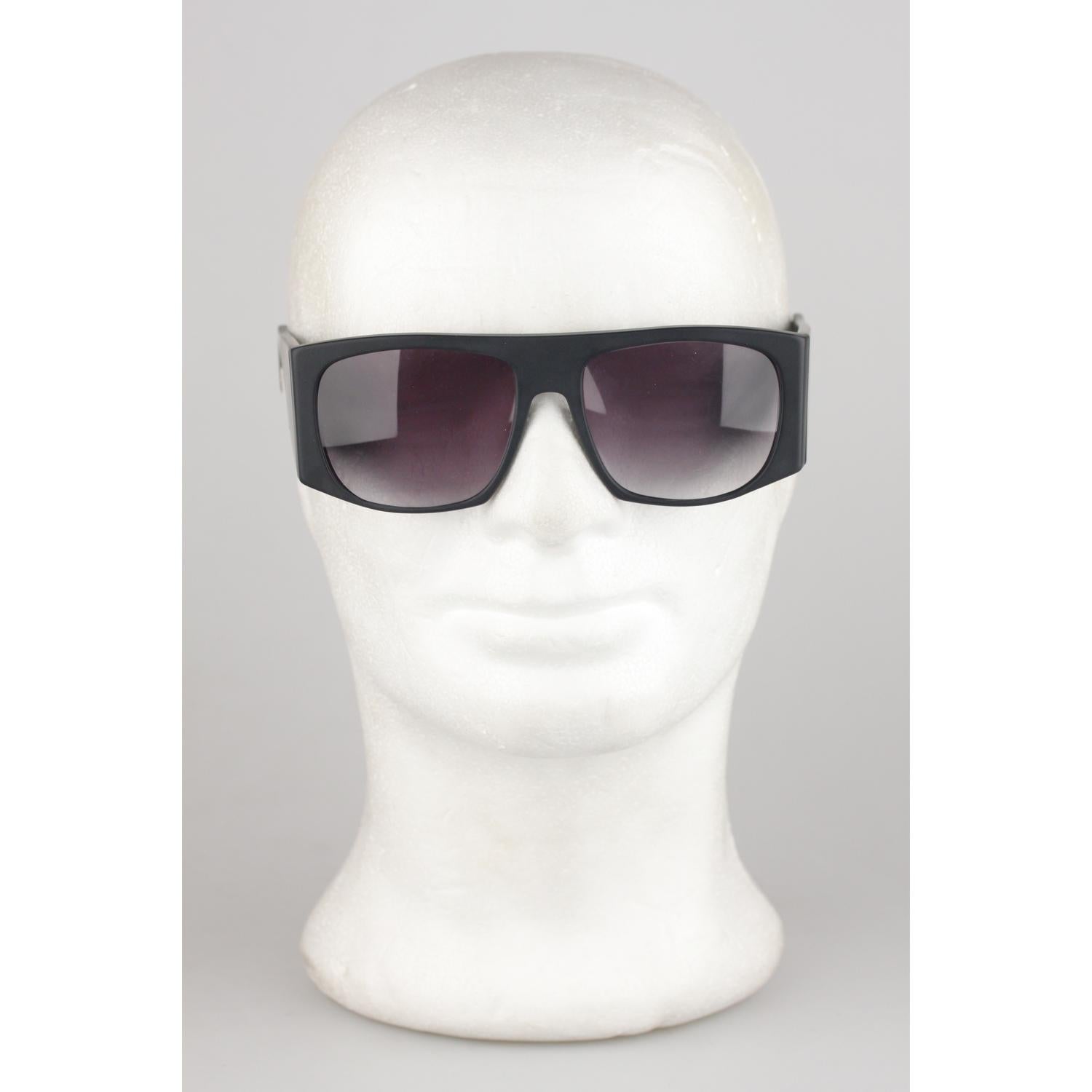 L.G.R. Hunting Matt Black Unisex Sunglasses Special Edition Handmade in Italy In New Condition In Rome, Rome