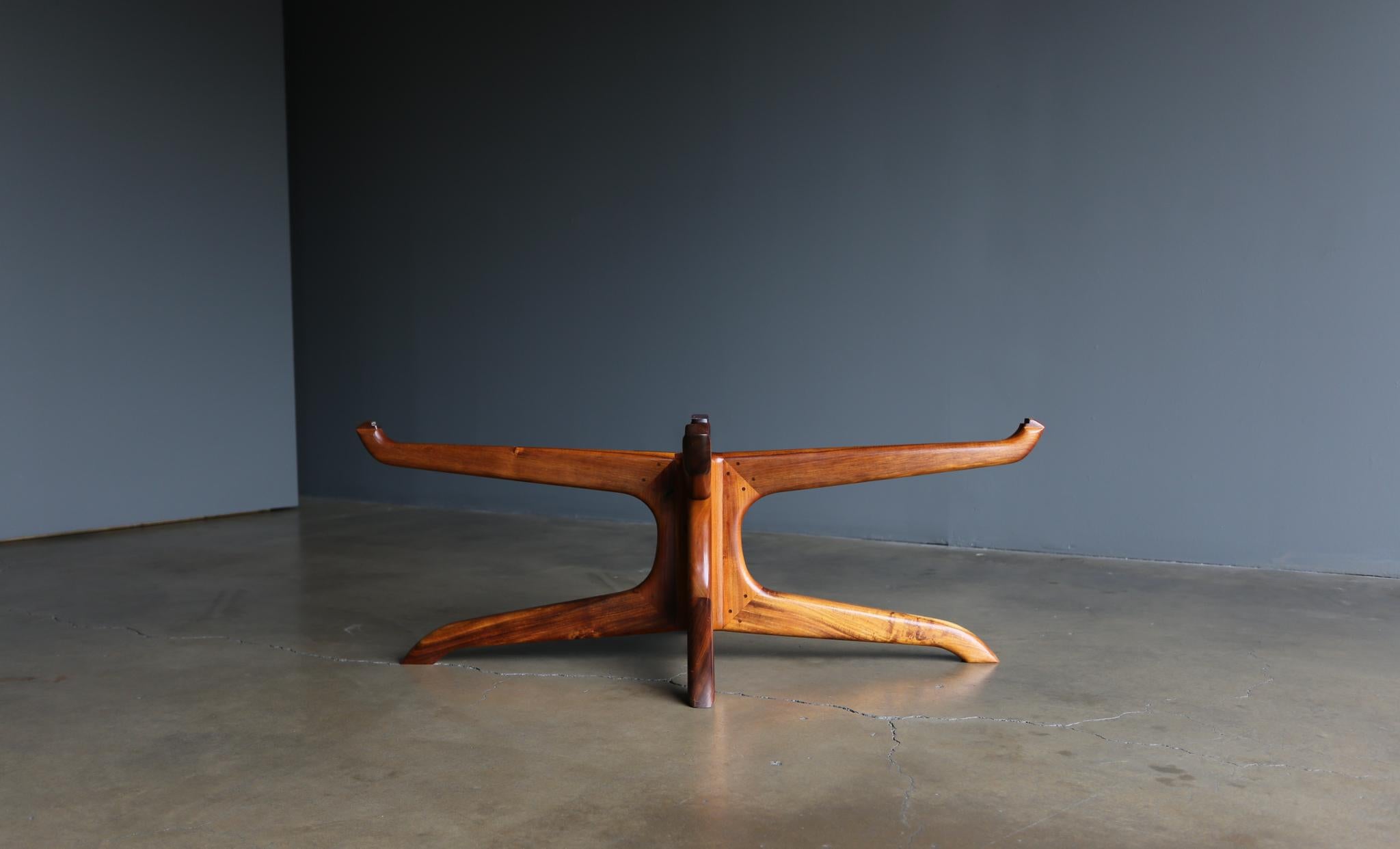 L.H. Kagawa Handcrafted Sculptural Coffee Table, 1994 2