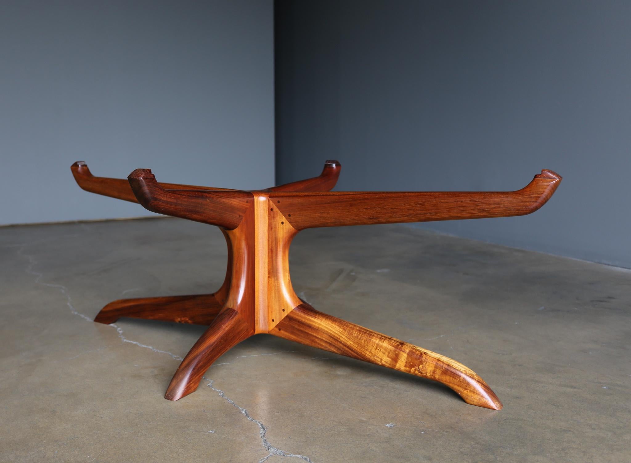 L.H. Kagawa Handcrafted Sculptural Coffee Table, 1994 4