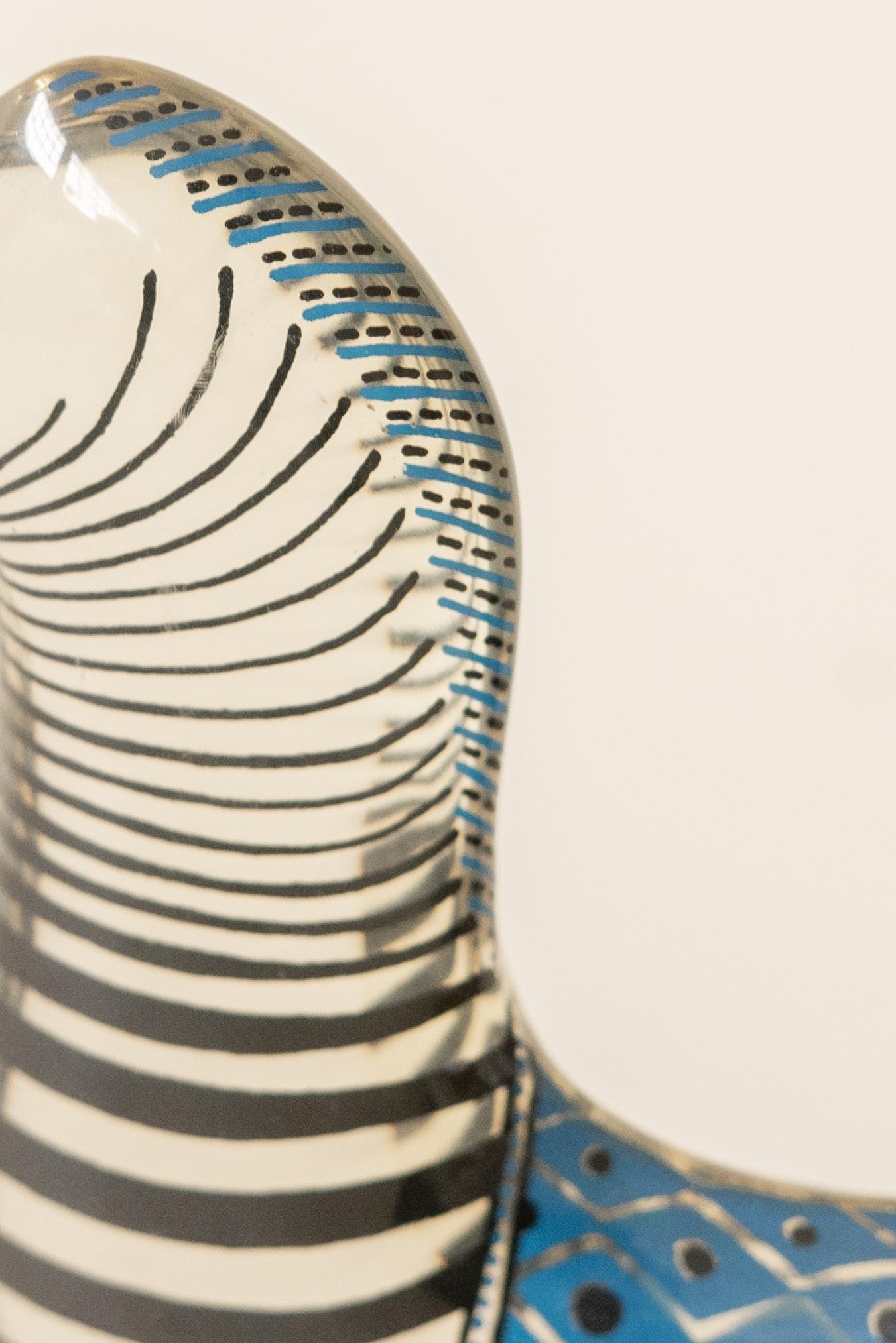 Acrylic Mid-Century Modern Lhama Sculpture by Abraham Palatnik, 1960's For Sale