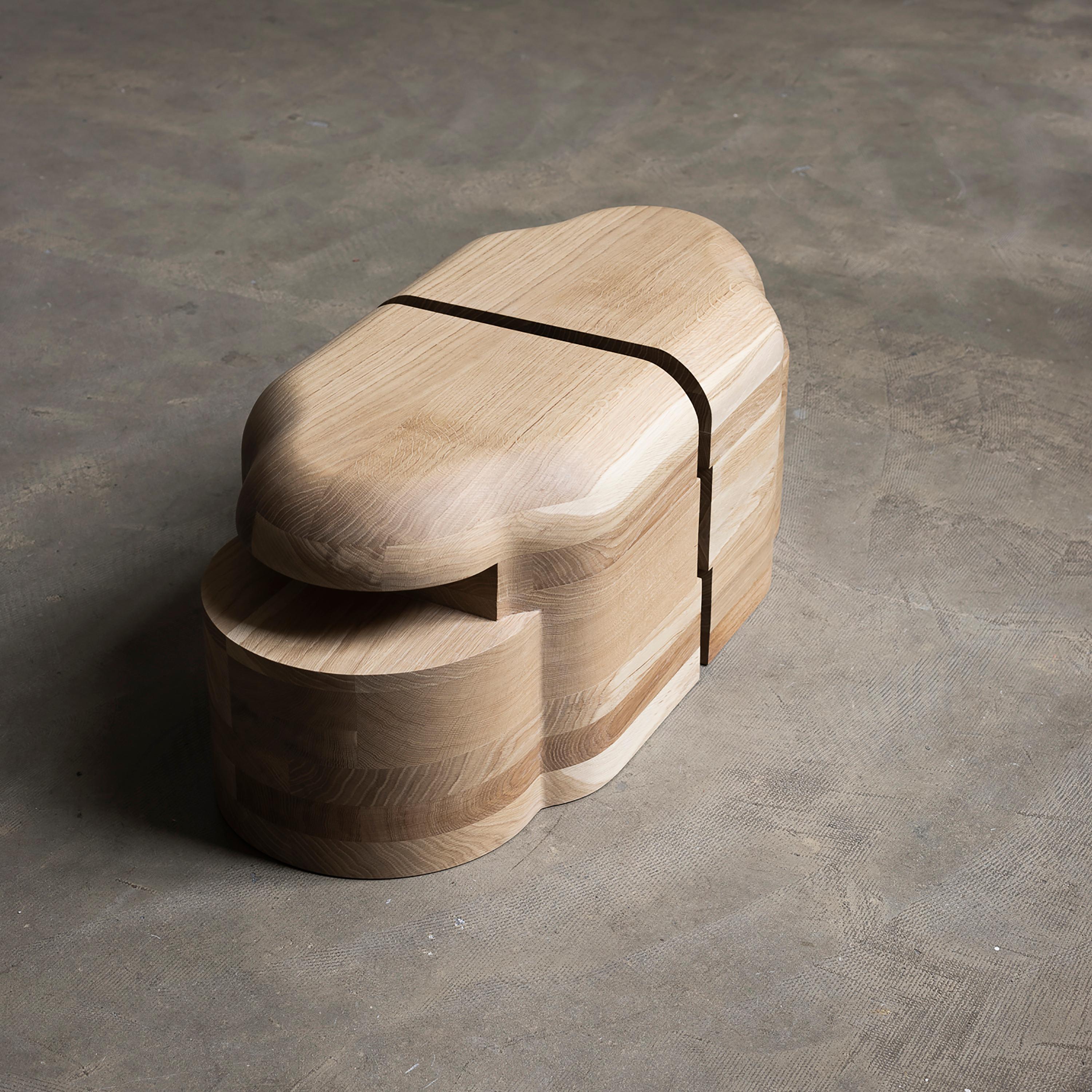 Contemporary Small Lahmu Console by Sizar Alexis For Sale