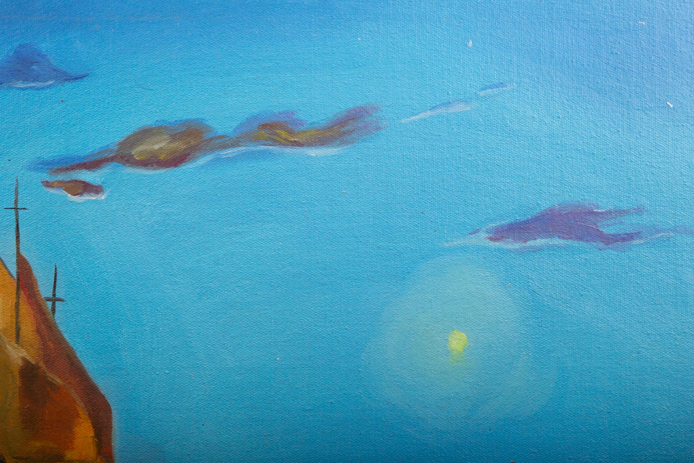 Li Cong Waterscape Original Oil Painting 