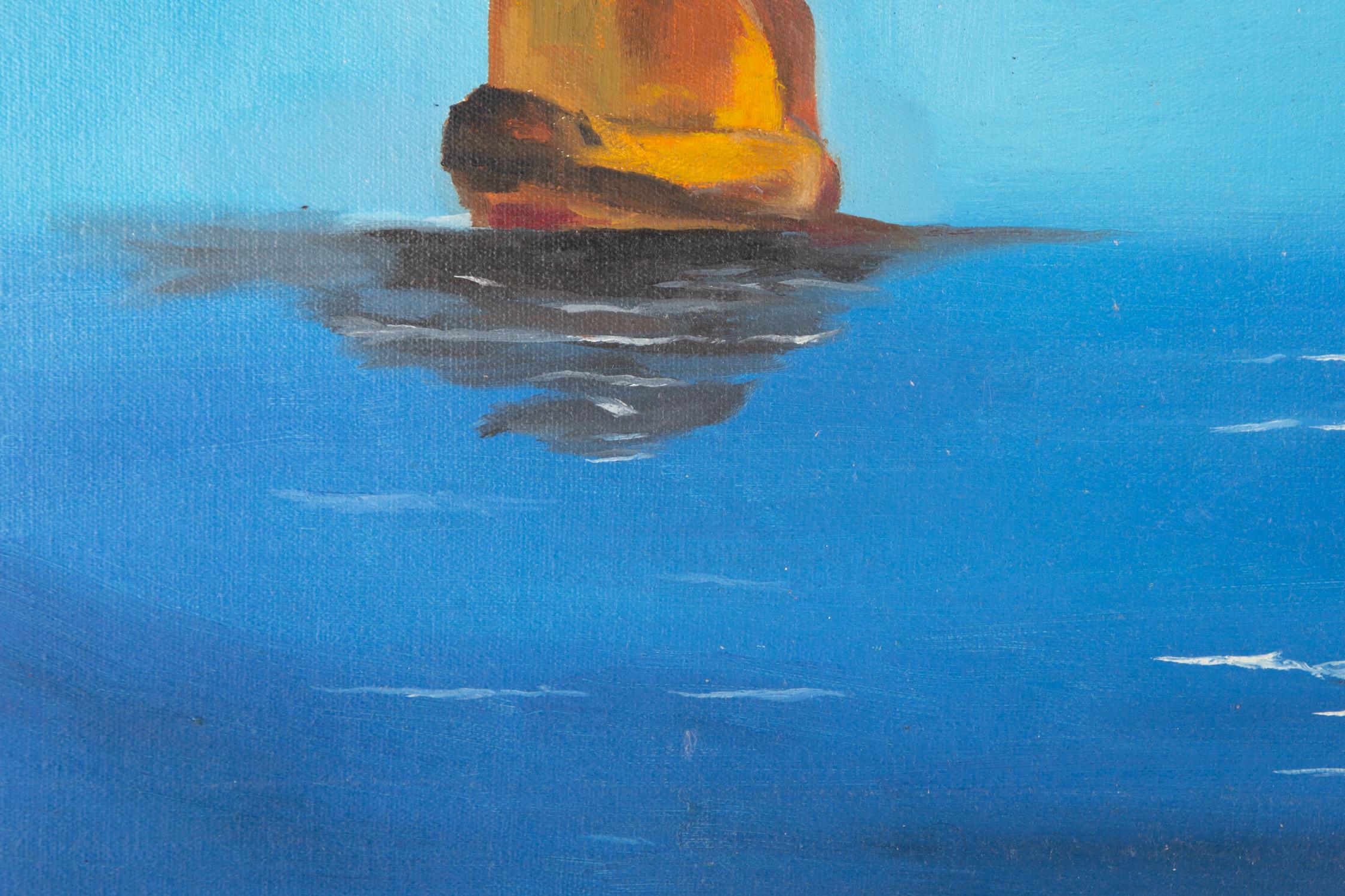 Li Cong Waterscape Original Oil Painting 