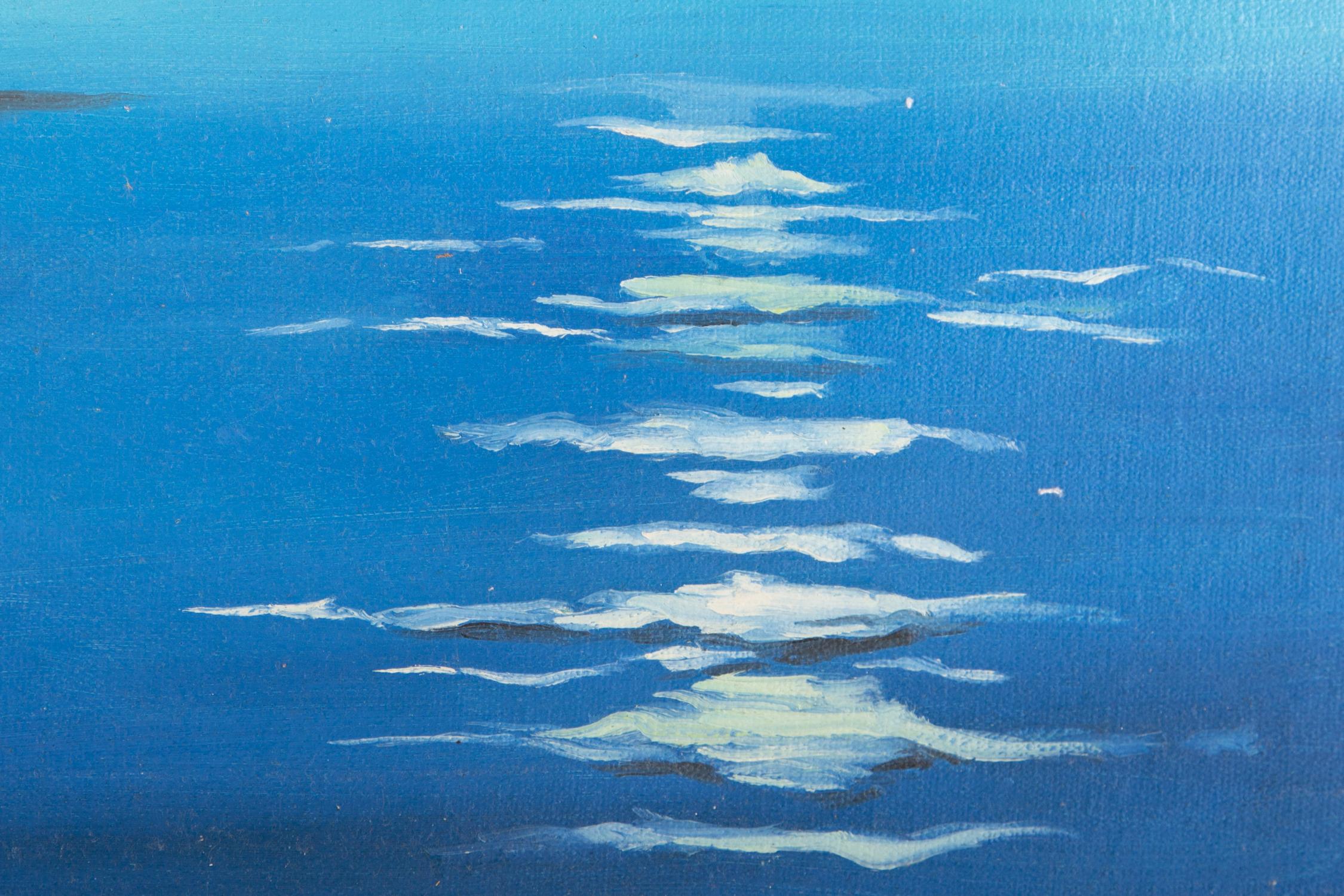 Li Cong Waterscape Original Oil Painting 