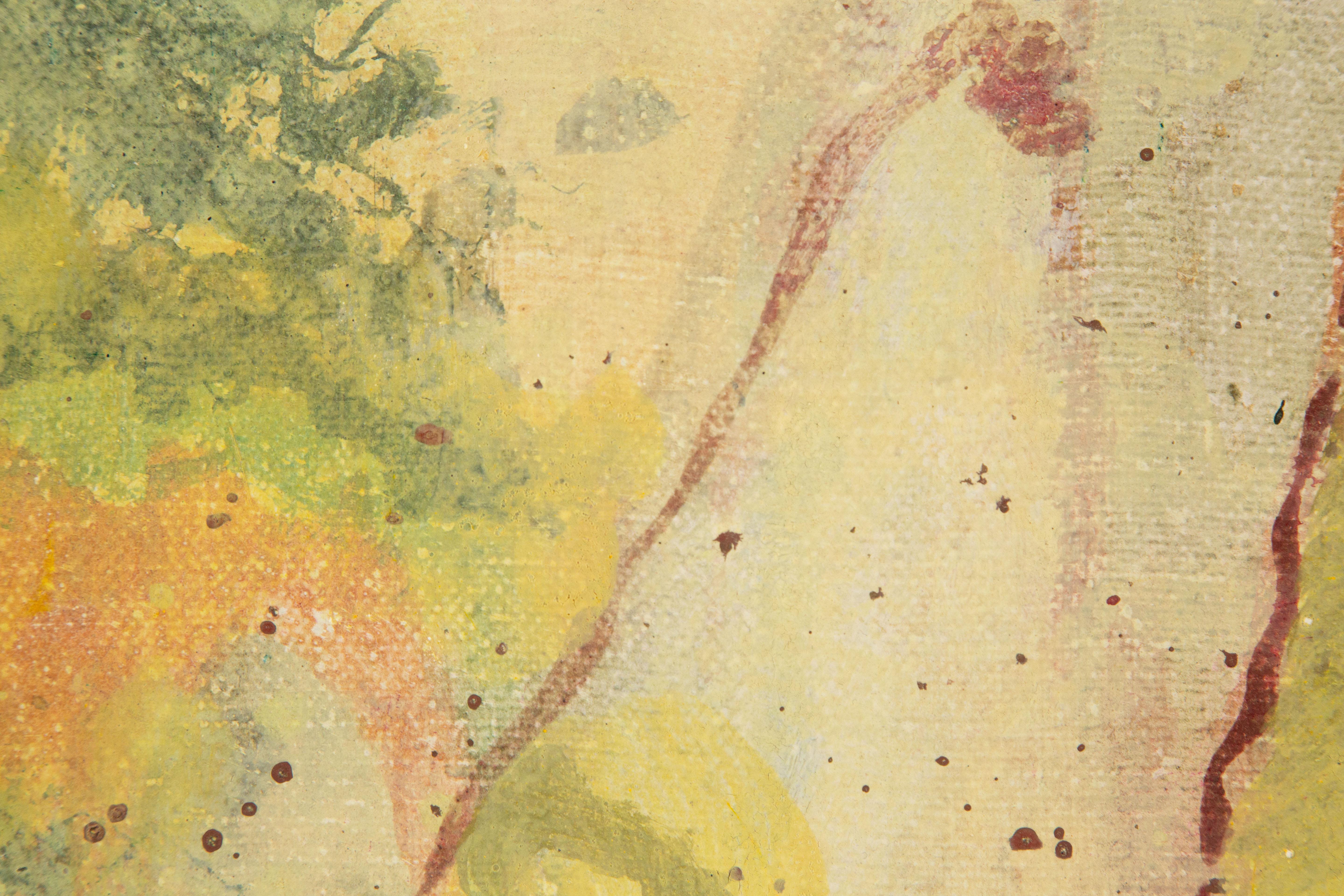 Li Huaxing Abstraktes Original Ölgemälde auf Leinwand „Abstrakte Berge, Ozeane und Himmel1“ im Angebot 2
