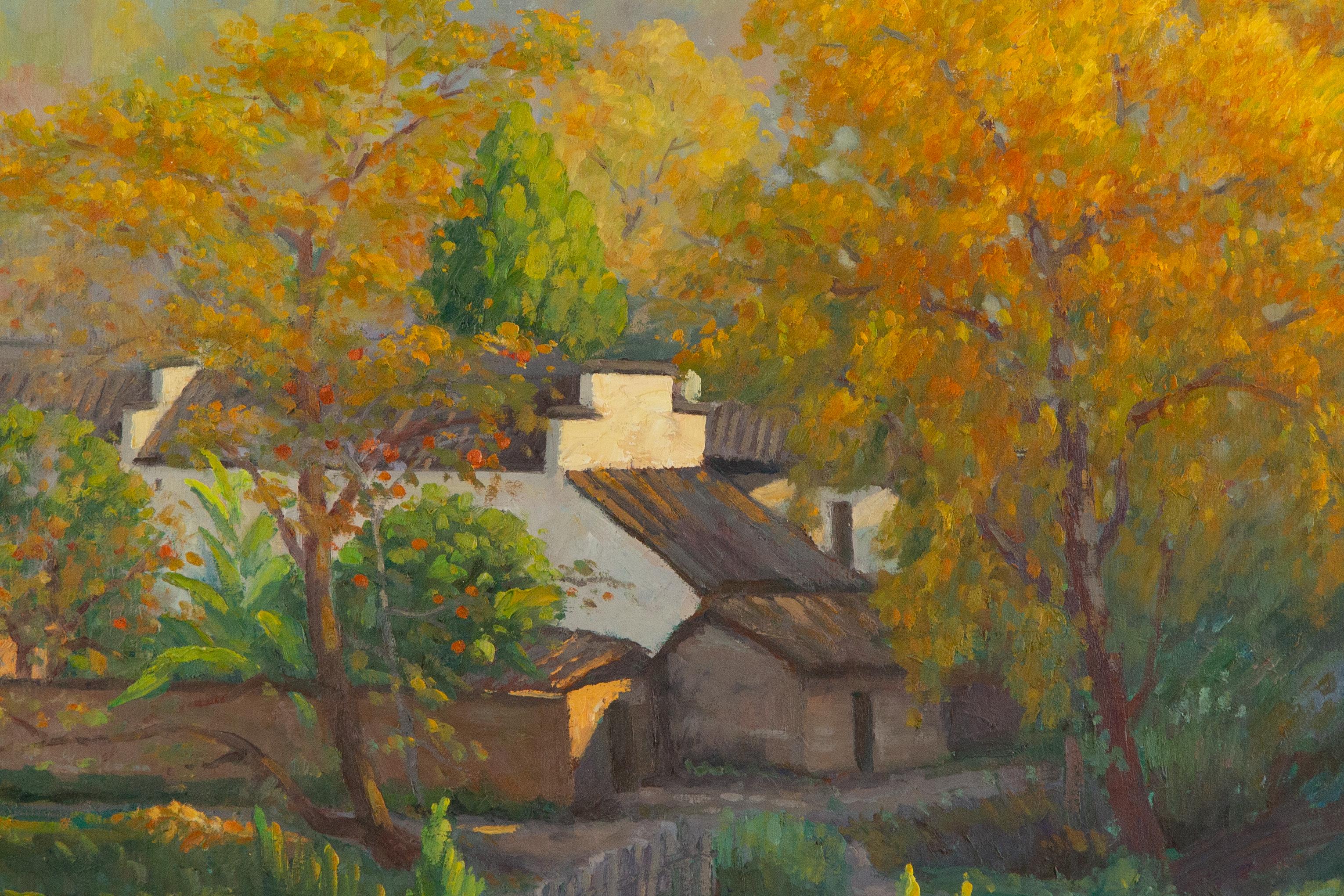 Li Jiangdong Landscape Original Oil On Canvas 