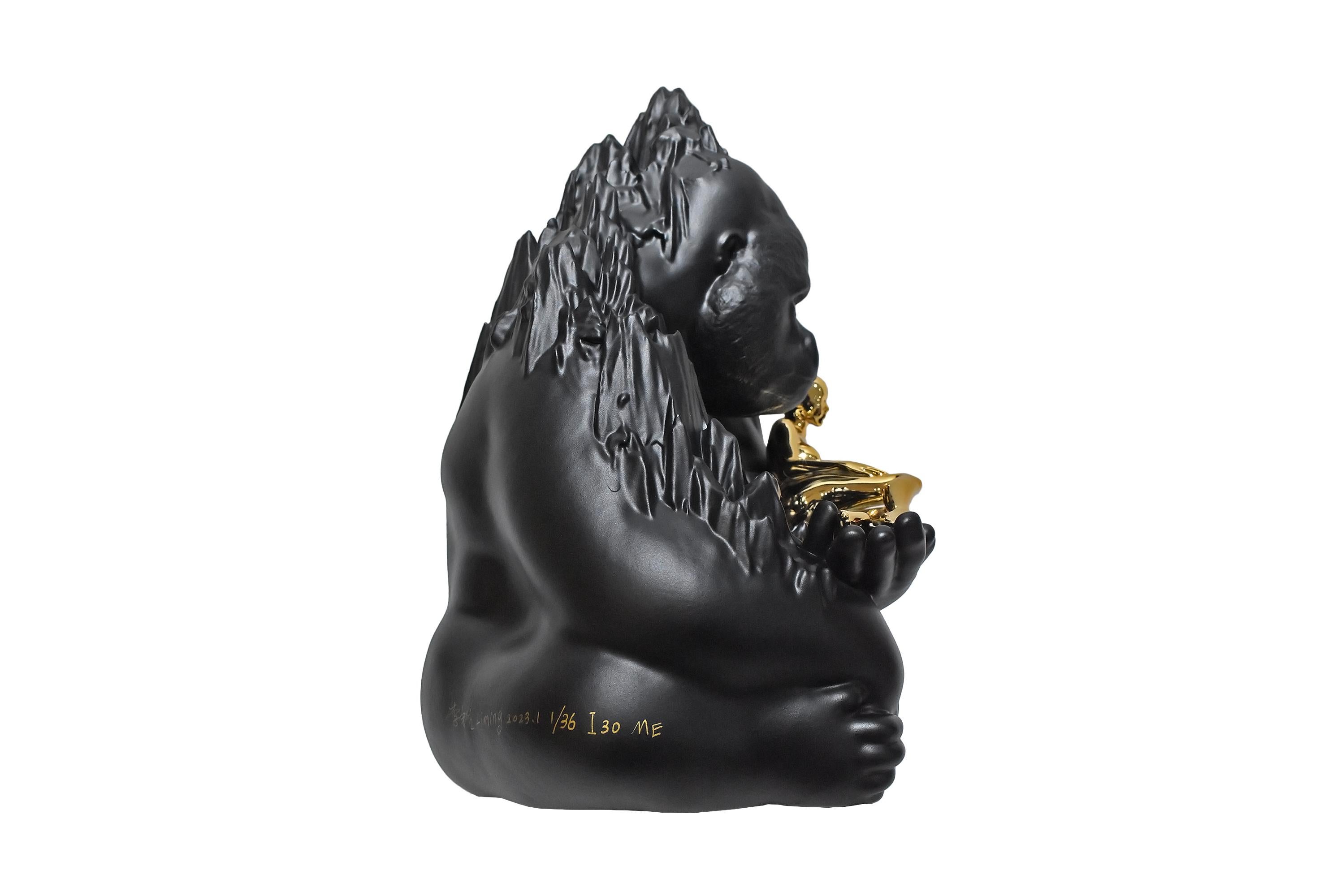 Mountainous - Sculpture by Li Ming