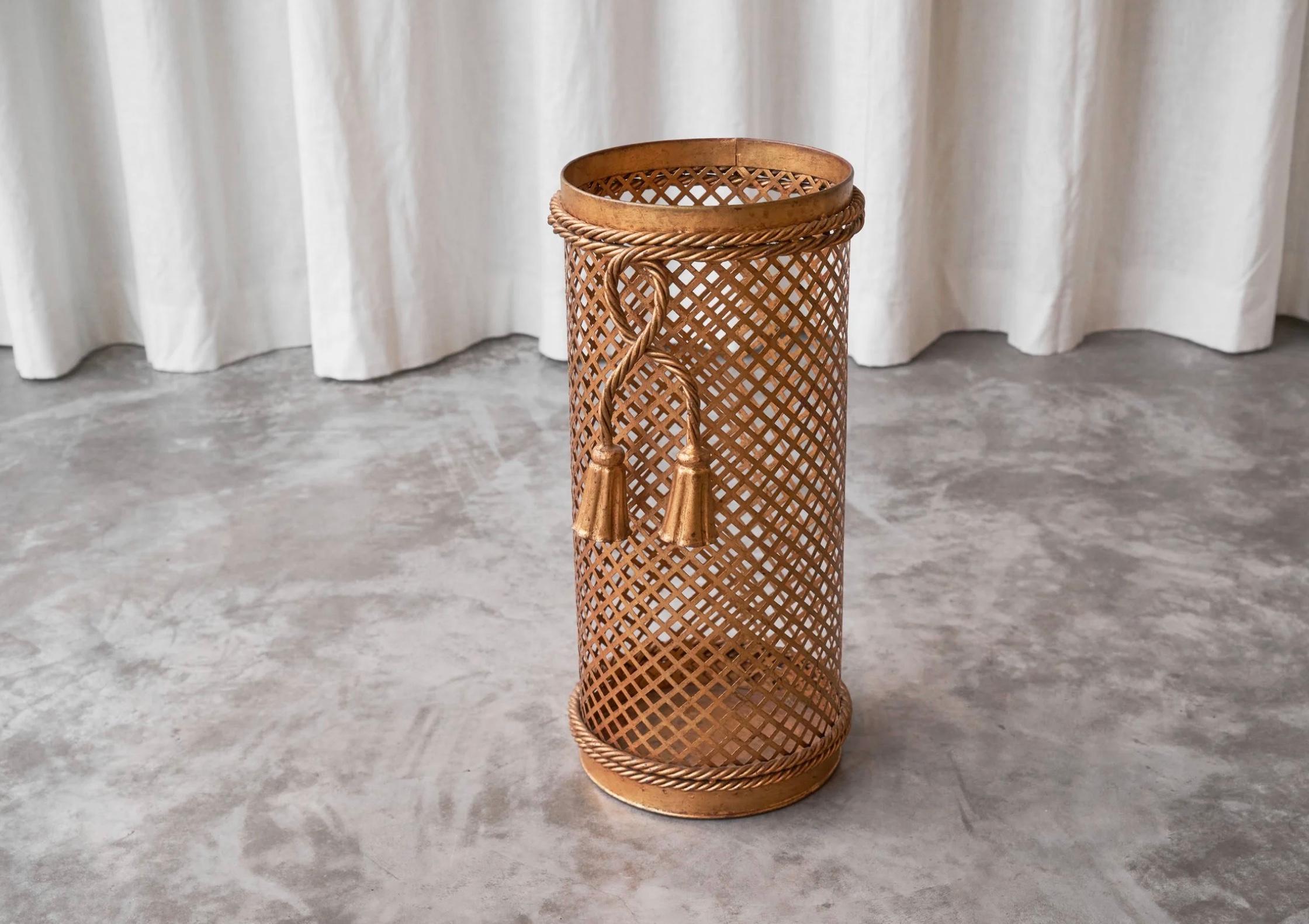 Li Puma Florenz Mid Century 'Trompe-l'oeil' Umbrella Stand Italien 1960s im Zustand „Gut“ im Angebot in Meer, VAN