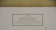 "Saying Farewell By The Lake Dianshan" by Li Sheng. Printed in Italy.