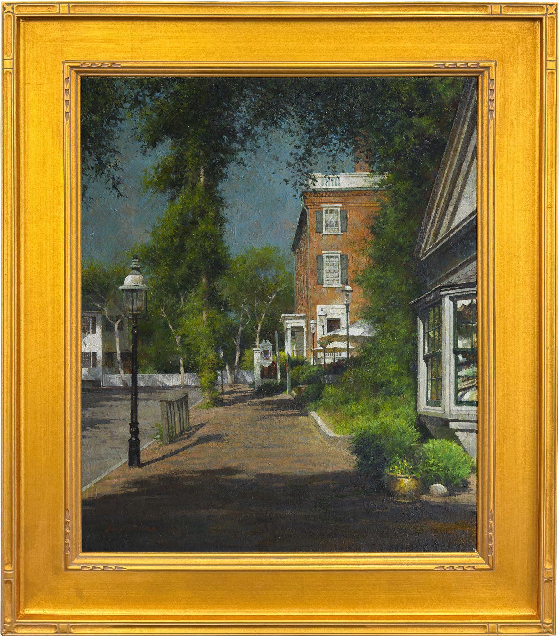 Casa de Jared Coffin, calle Broad - Painting de Li Xiao