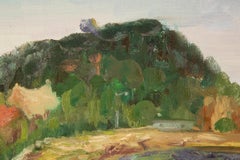 Li Yunxian Impressionist Original Oil Painting "Next To Water And Mountain"
