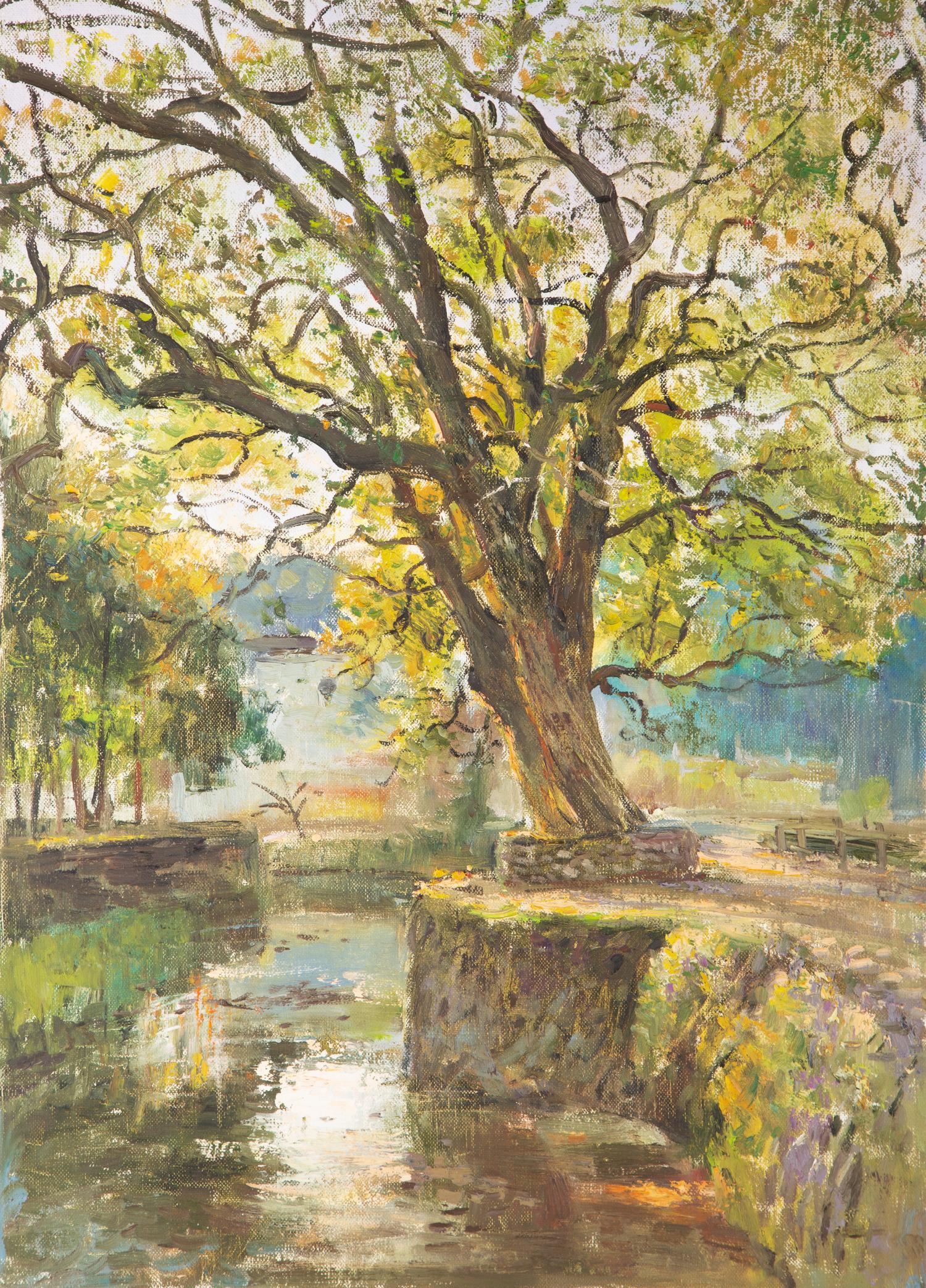 old tree painting