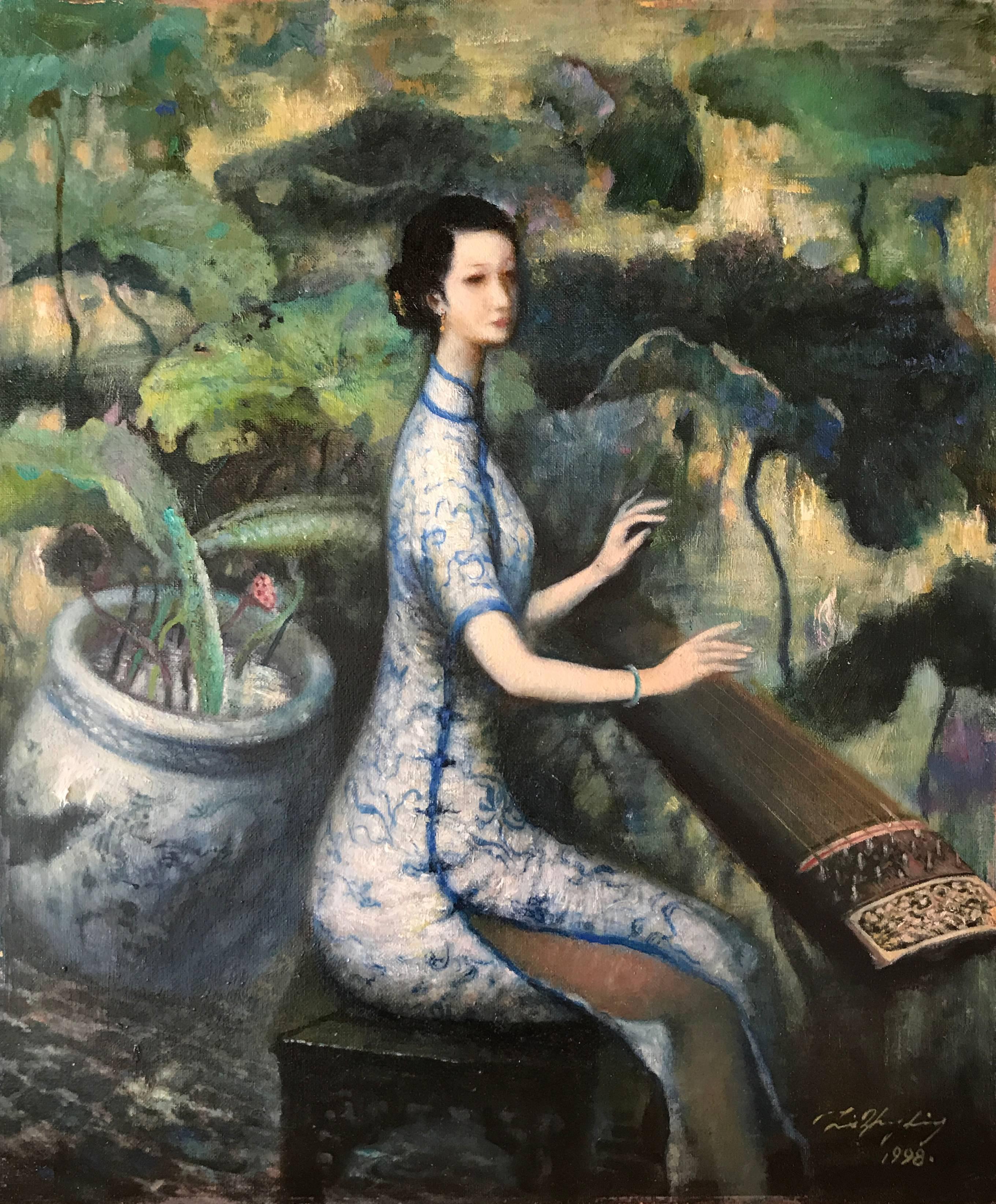 Li Zhong Liang Portrait Painting - Classic Song