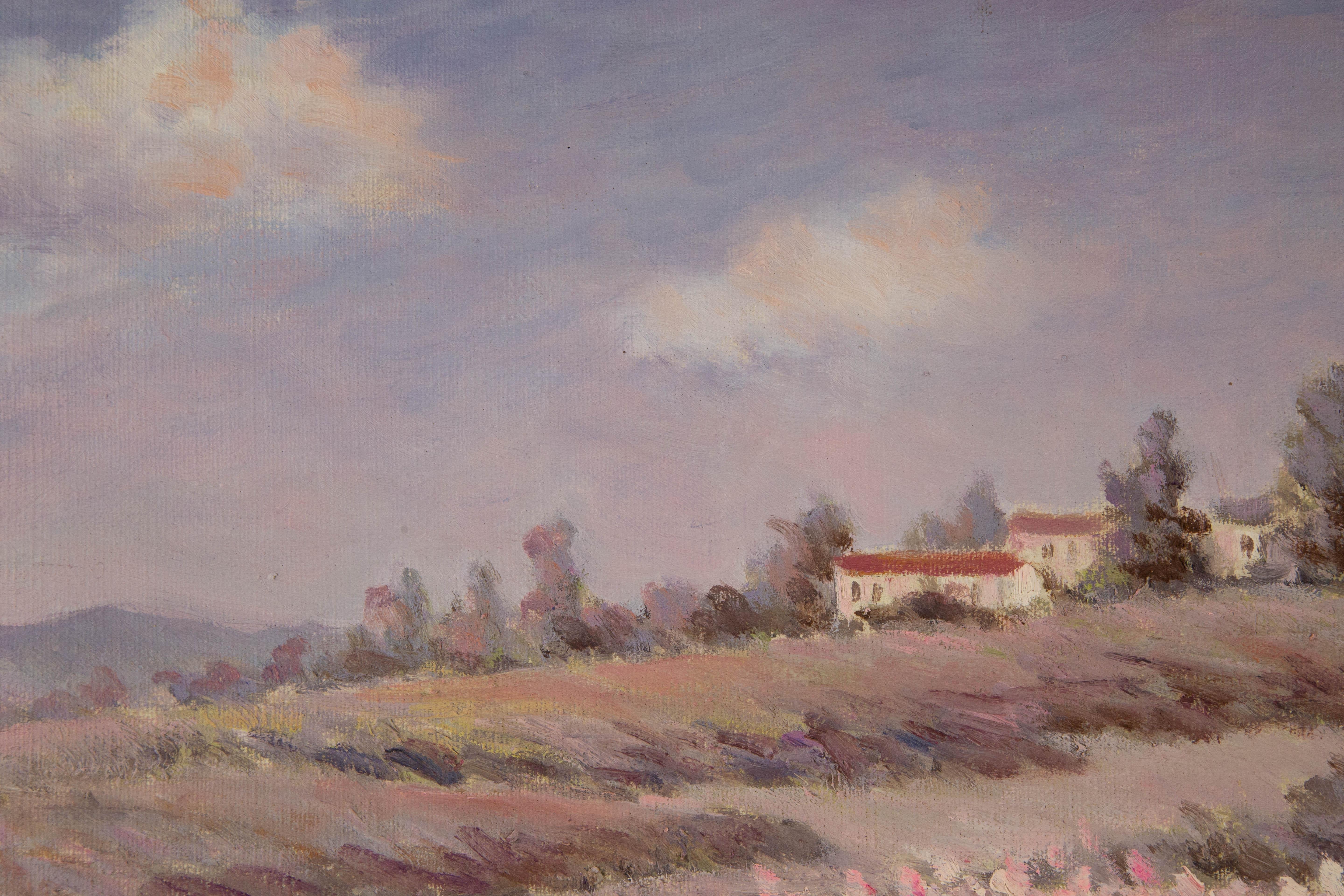 Li Zhu Post-Impressionist Original Oil Painting 