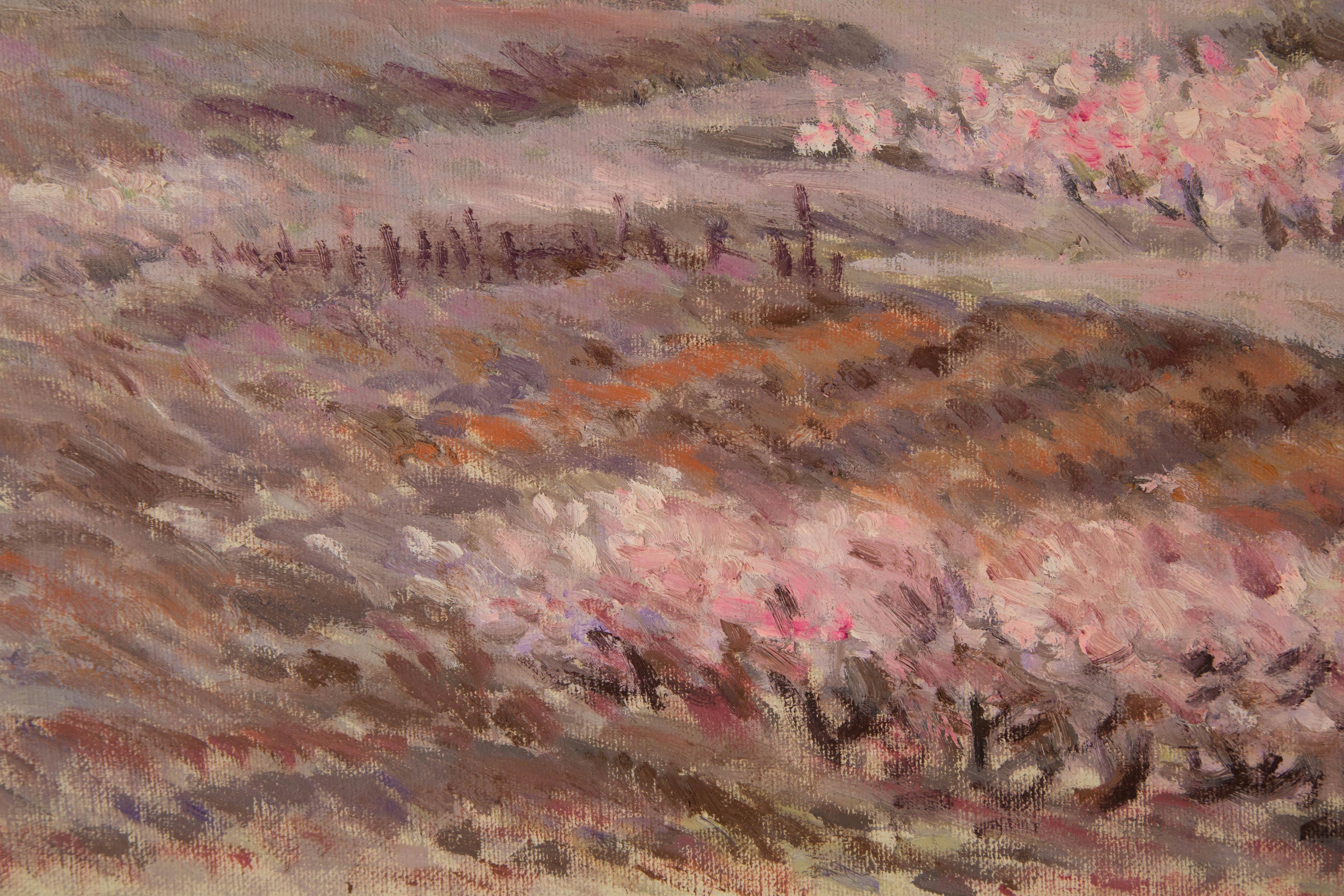 Li Zhu Post-Impressionist Original Oil Painting 