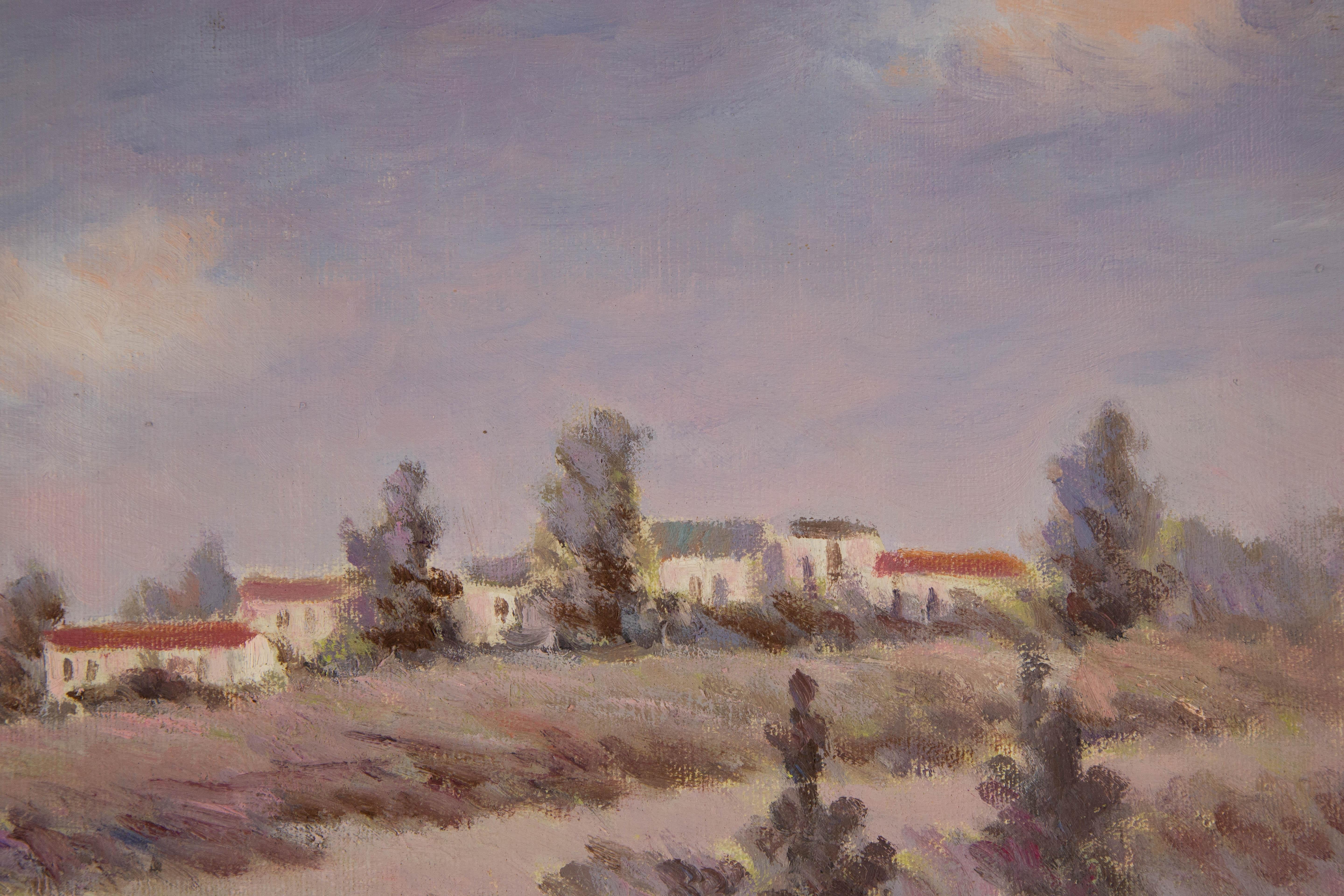 Li Zhu Post-Impressionist Original Oil Painting 