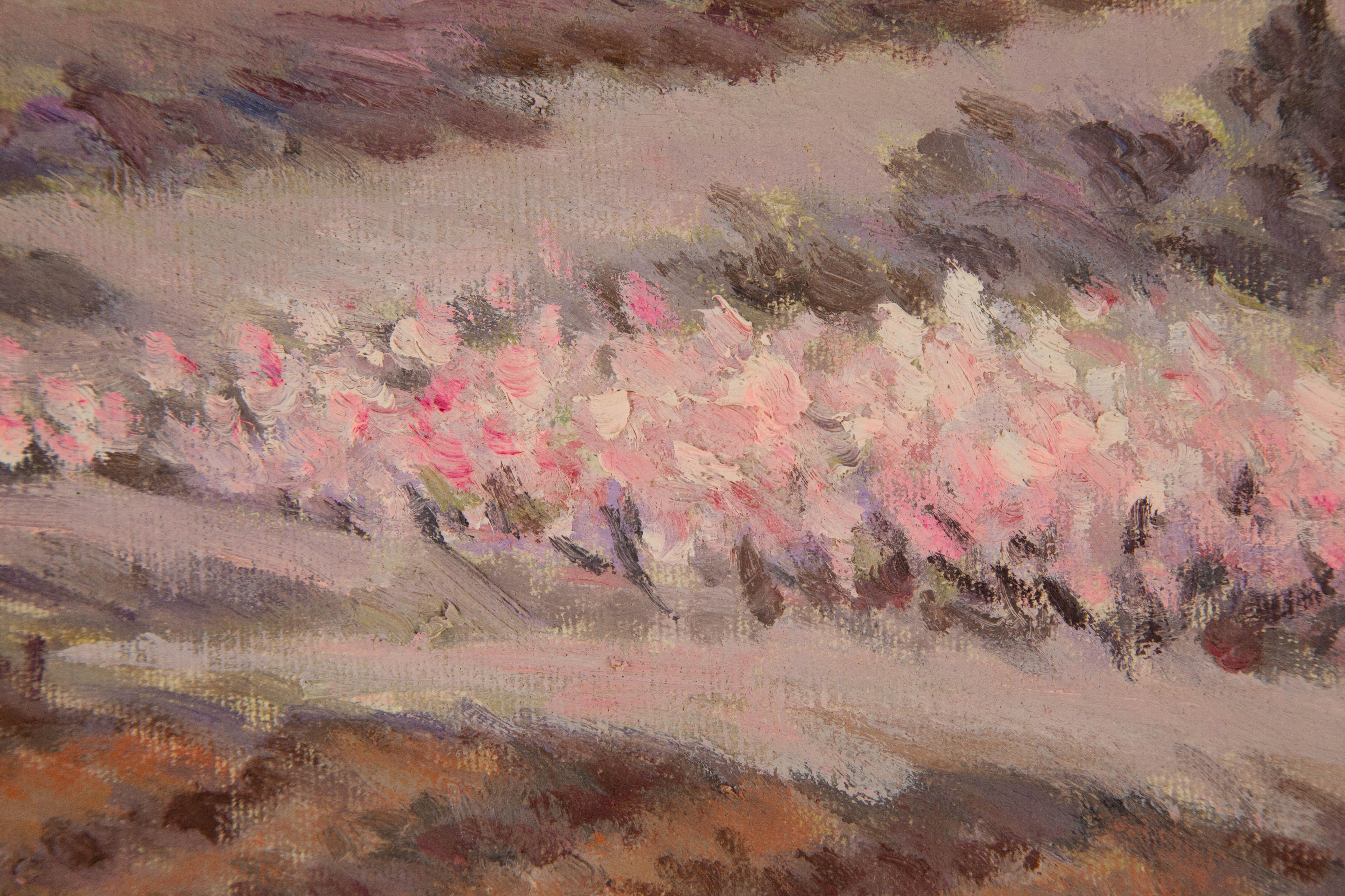 Li Zhu Post-Impressionist Original Oil Painting 
