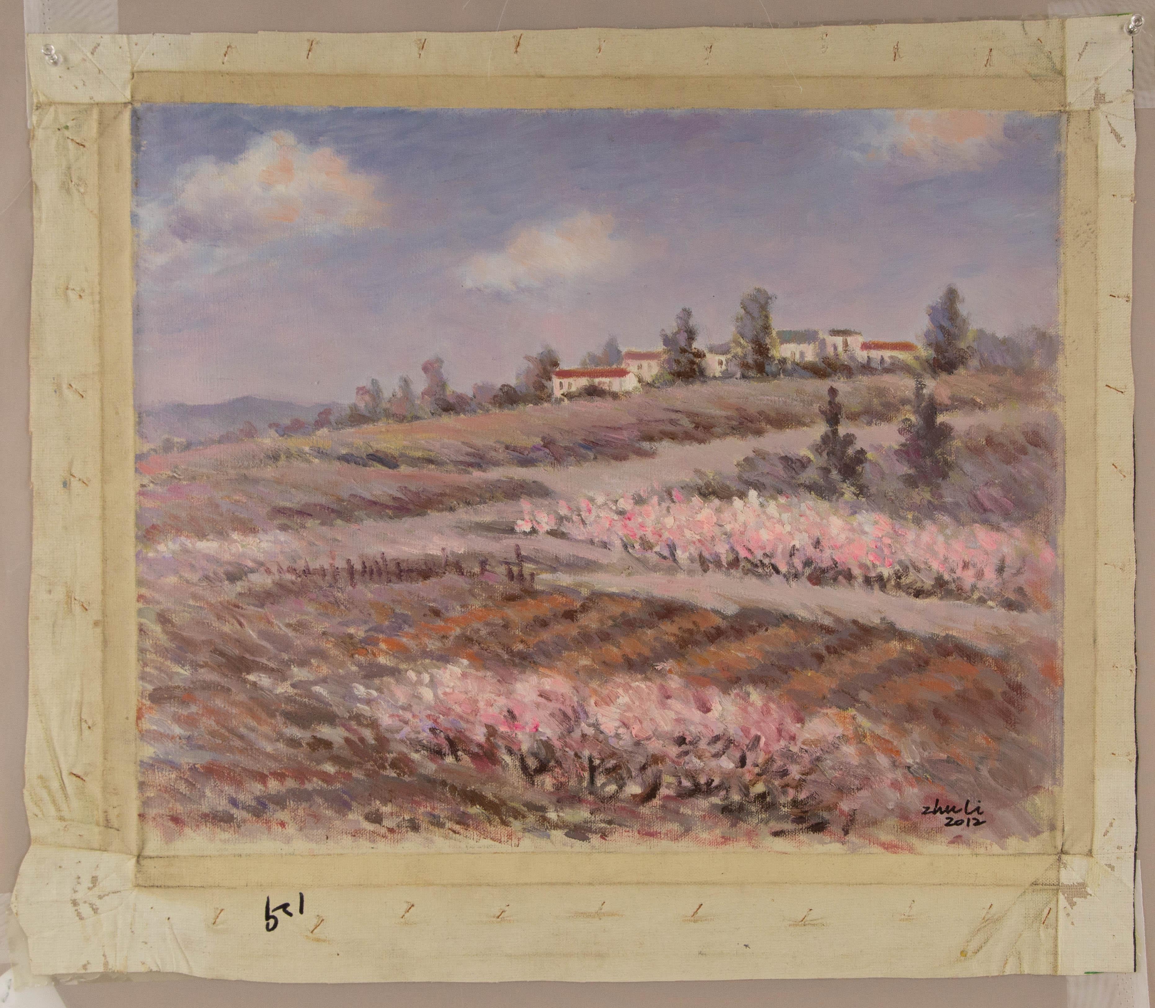 Li Zhu Post-Impressionist Original Oil Painting 