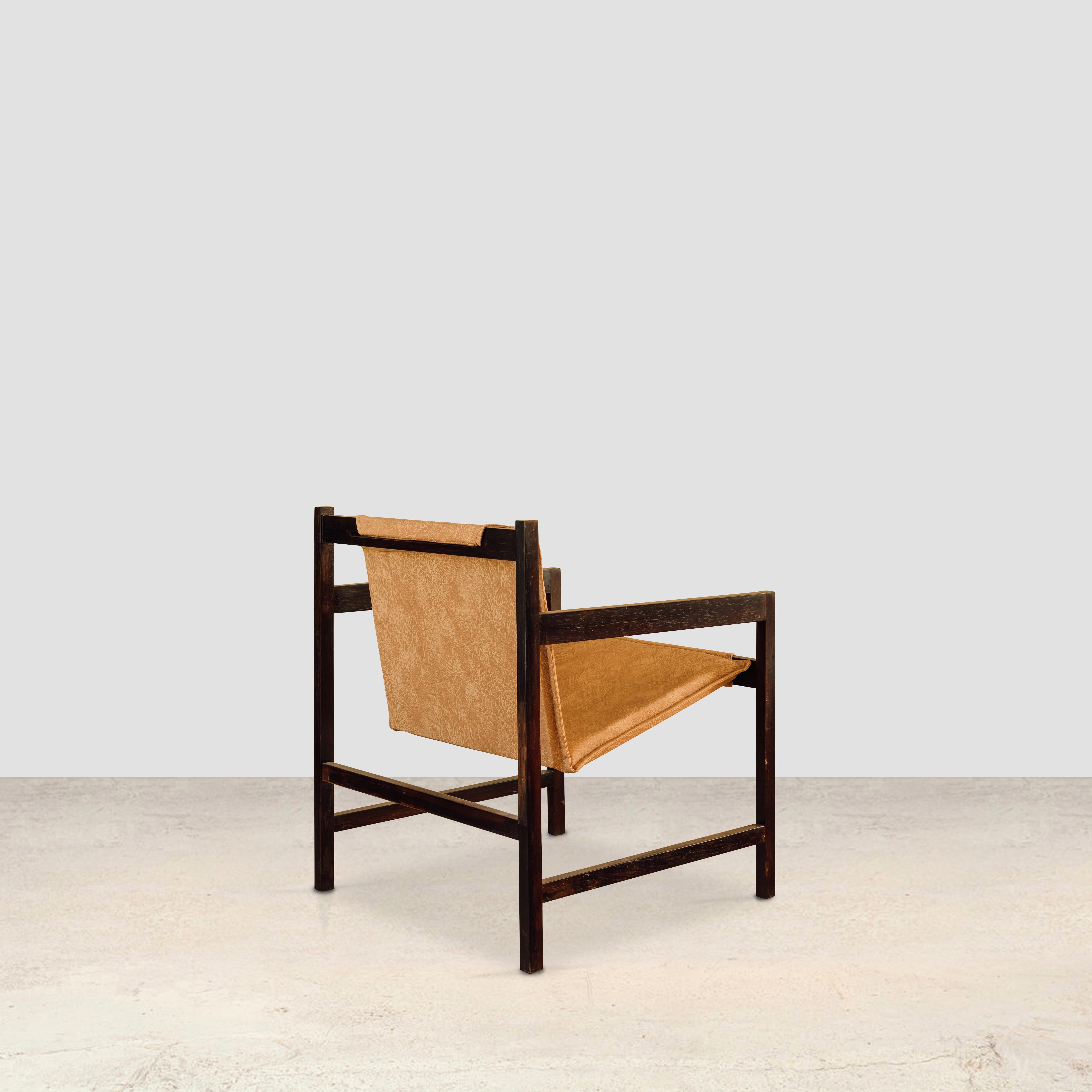 Brazilian Lia Armchair by Sergio Rodrigues, 1962 For Sale